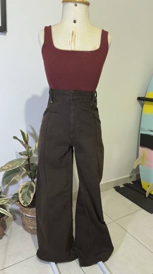 CALÇA SARJA - ZARA - 34