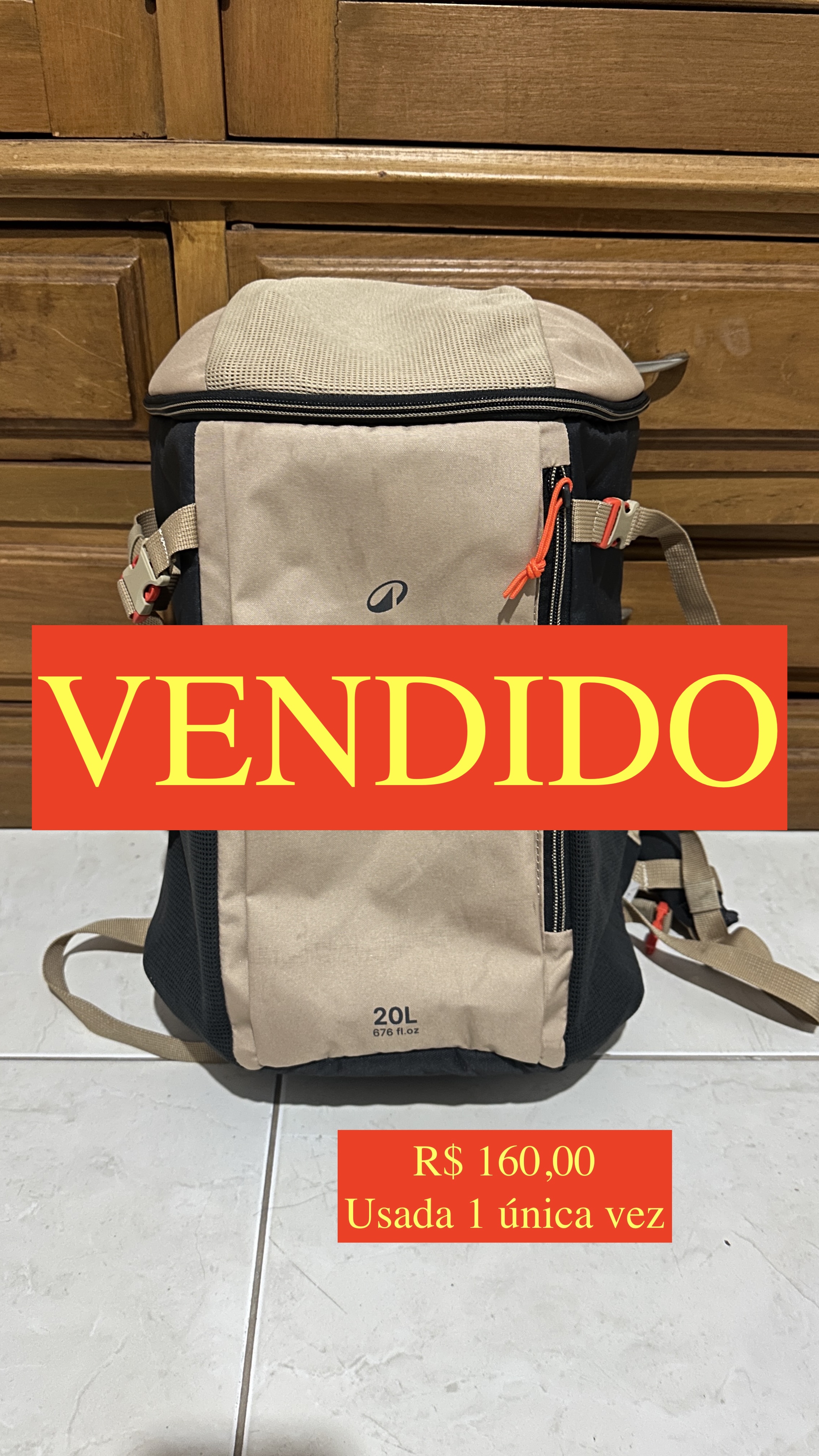MOCHILA TÉRMICA 20L - DECATHLON