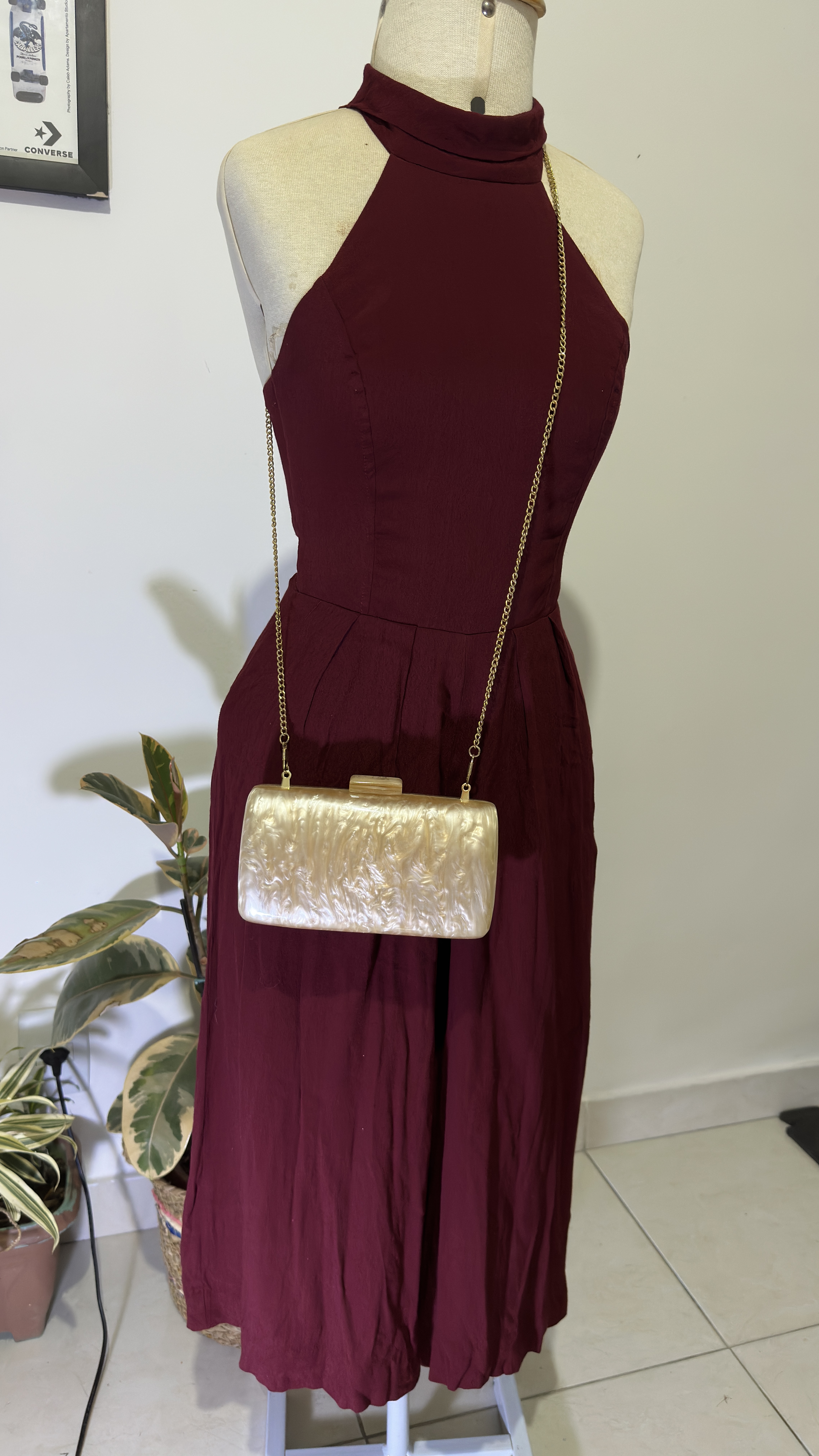BOLSA CLUTCH PÉROLA
