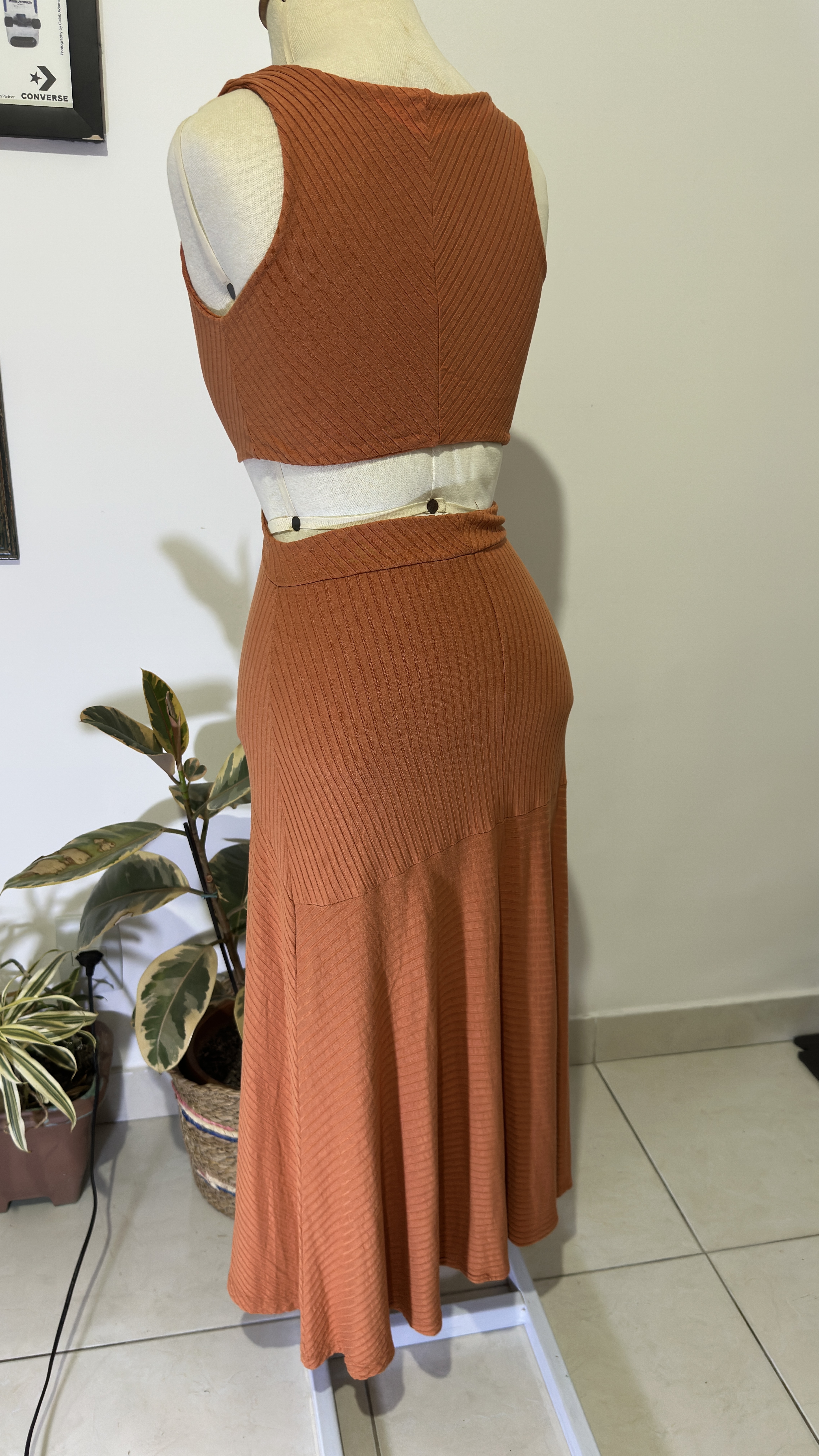 VESTIDO GARAGE MALHA PP