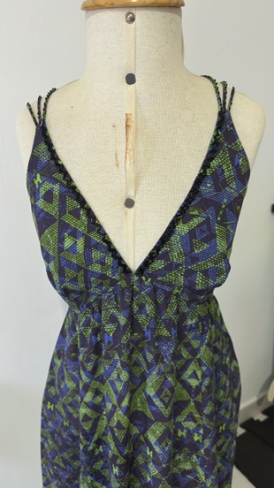 VESTIDO LONGO - CANTÃO - P