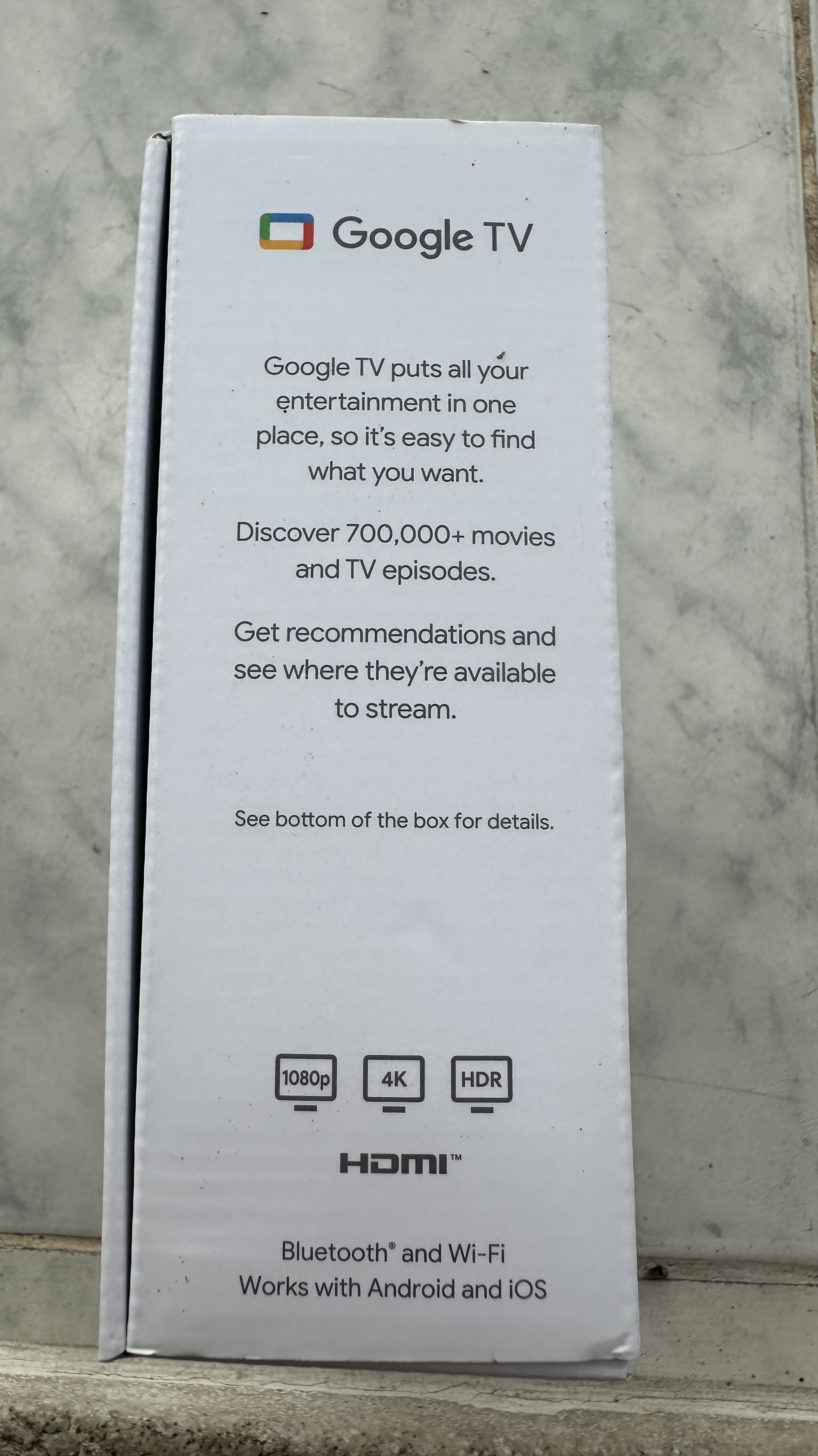GOOGLE CHROMECAST - COMPLETO COM CAIXA