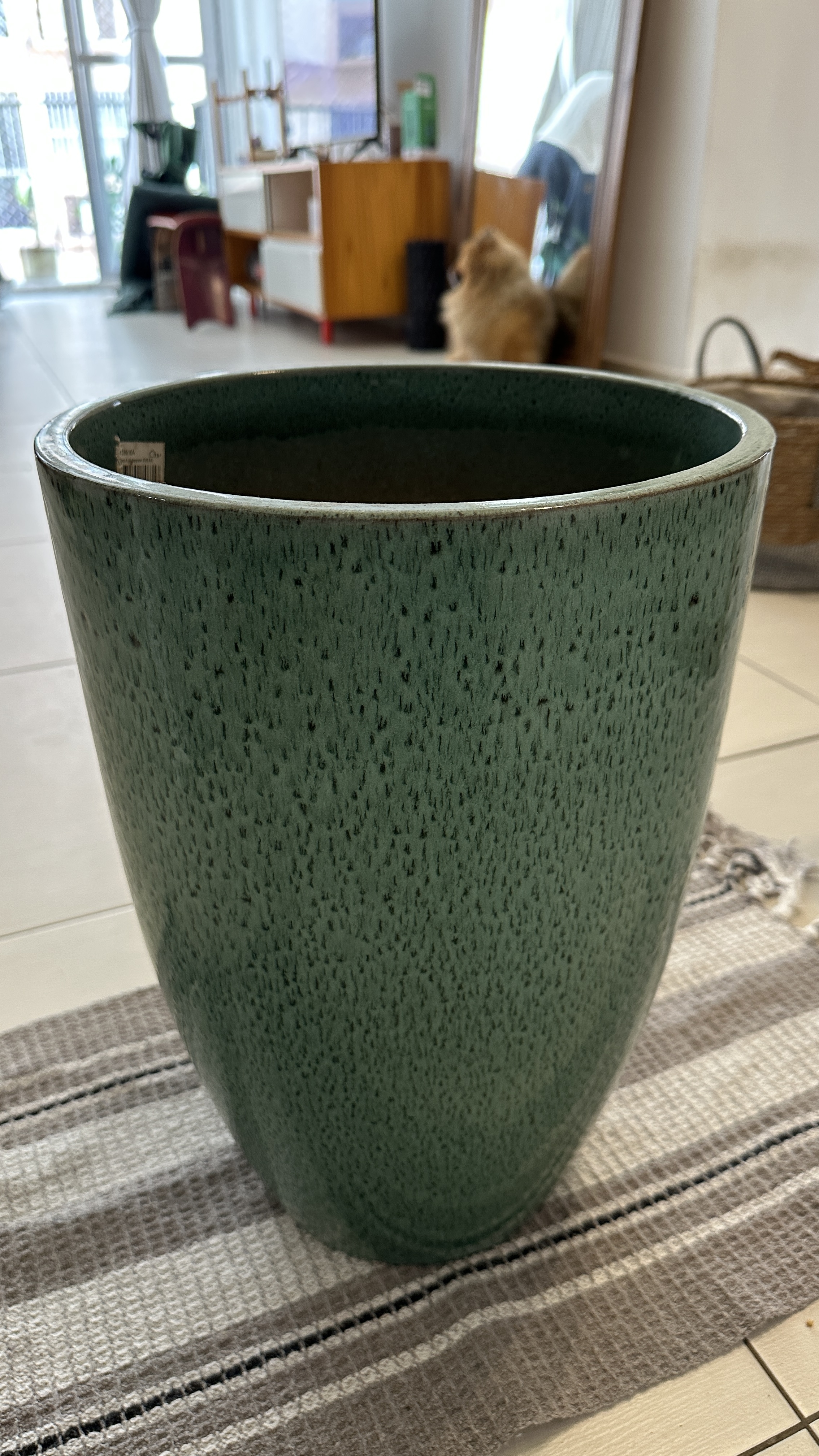 VASO DE PLANTA CERÂMICA