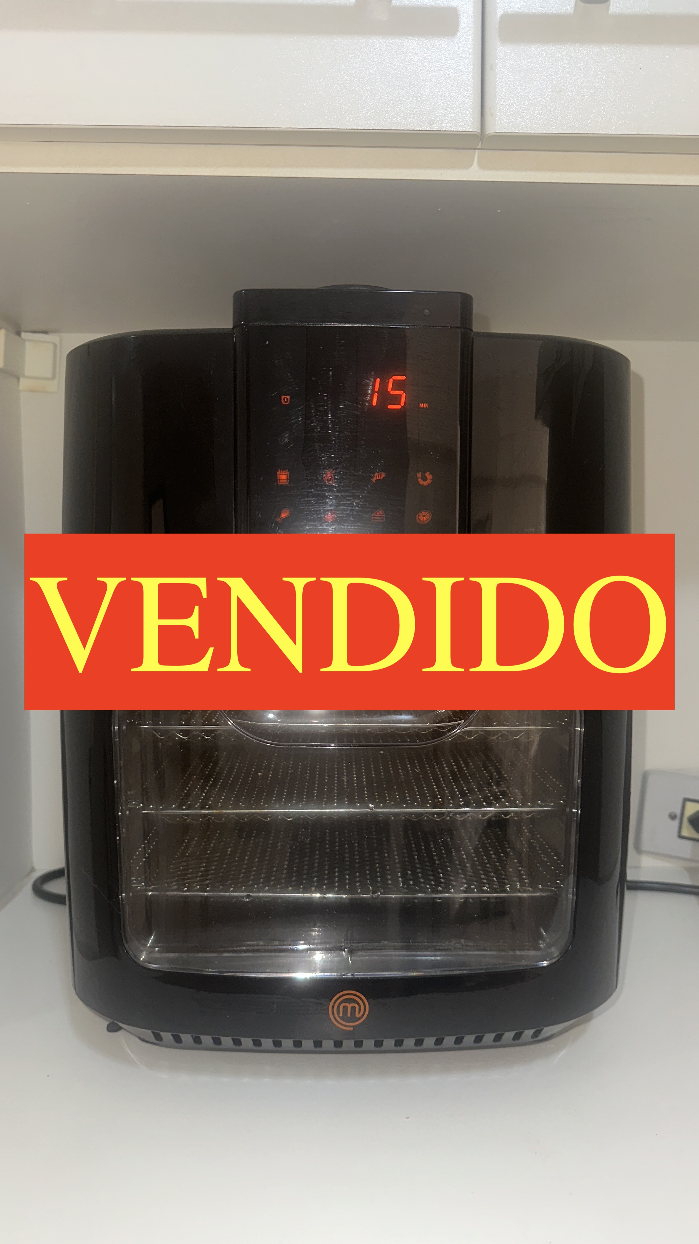 VENDIDO - Air Fryer Mallory Oven Masterchef (SETEMBRO)