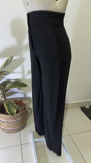 CALÇA LINHO - ZARA - XS
