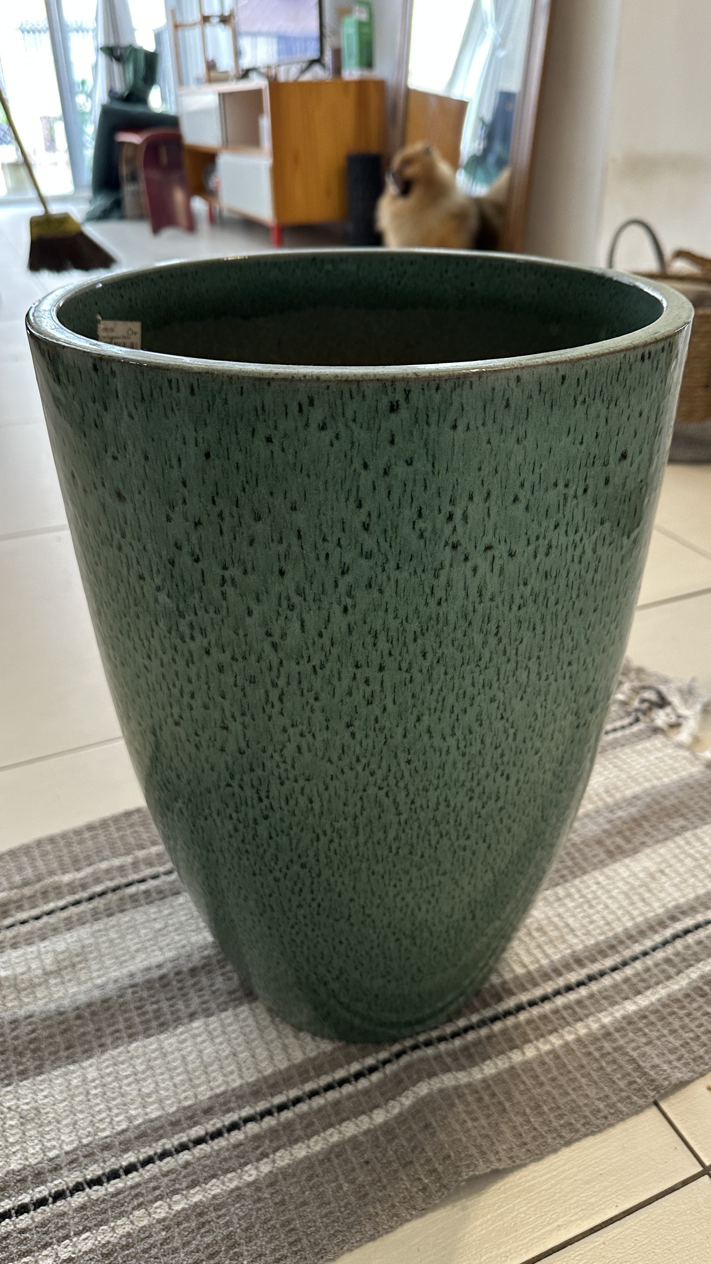 VASO DE PLANTA CERÂMICA