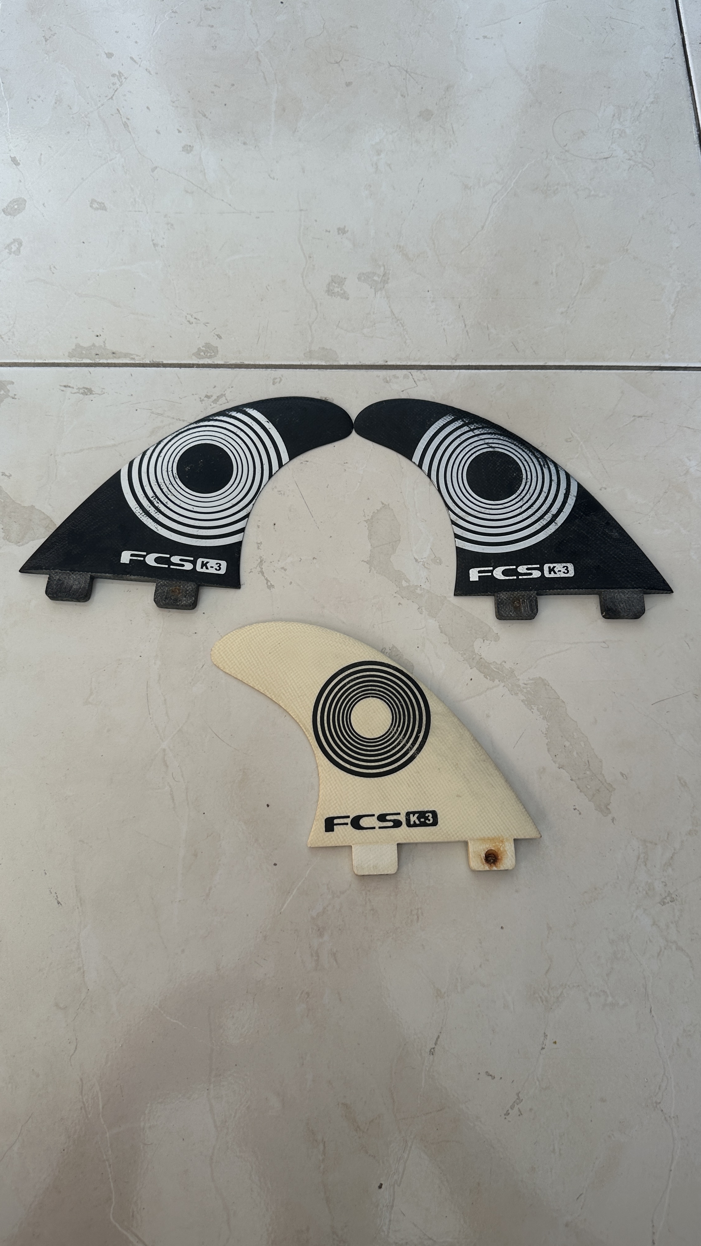 QUILHAS FCS 1 - K3 COM ADAPTADORES
