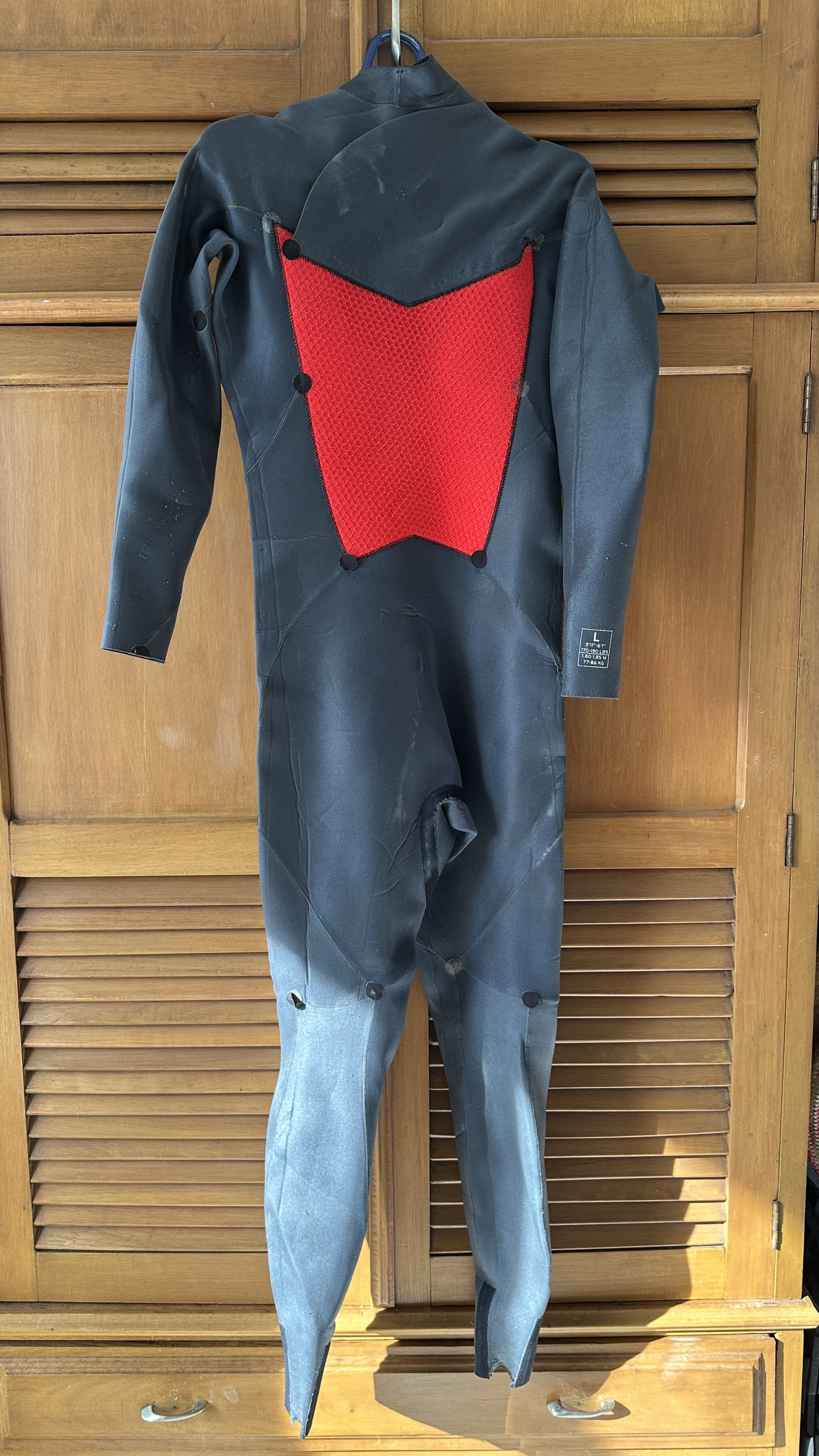 LONG JOHN - QUIKSILVER - LARGE - 3/2