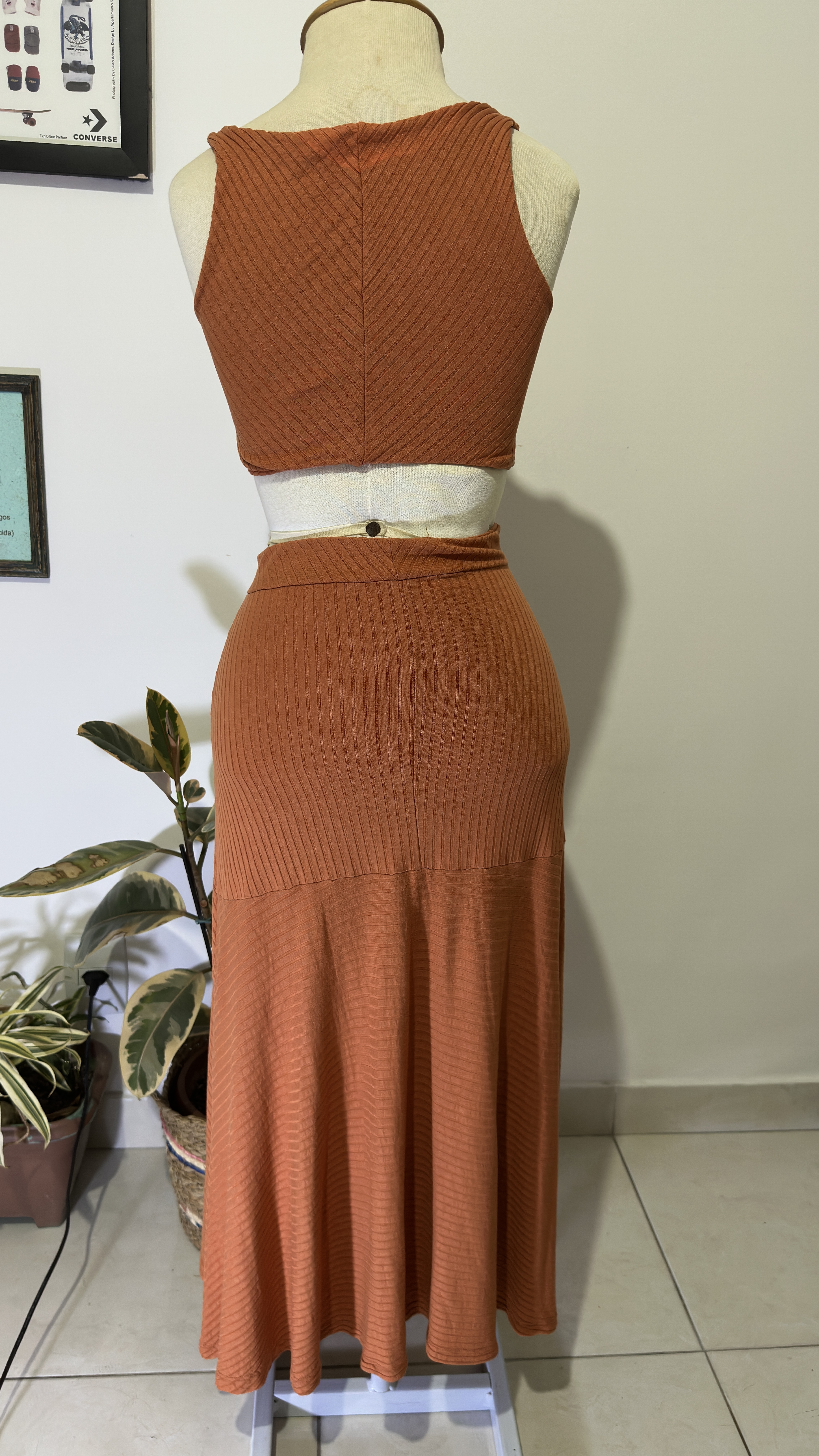 VESTIDO GARAGE MALHA PP