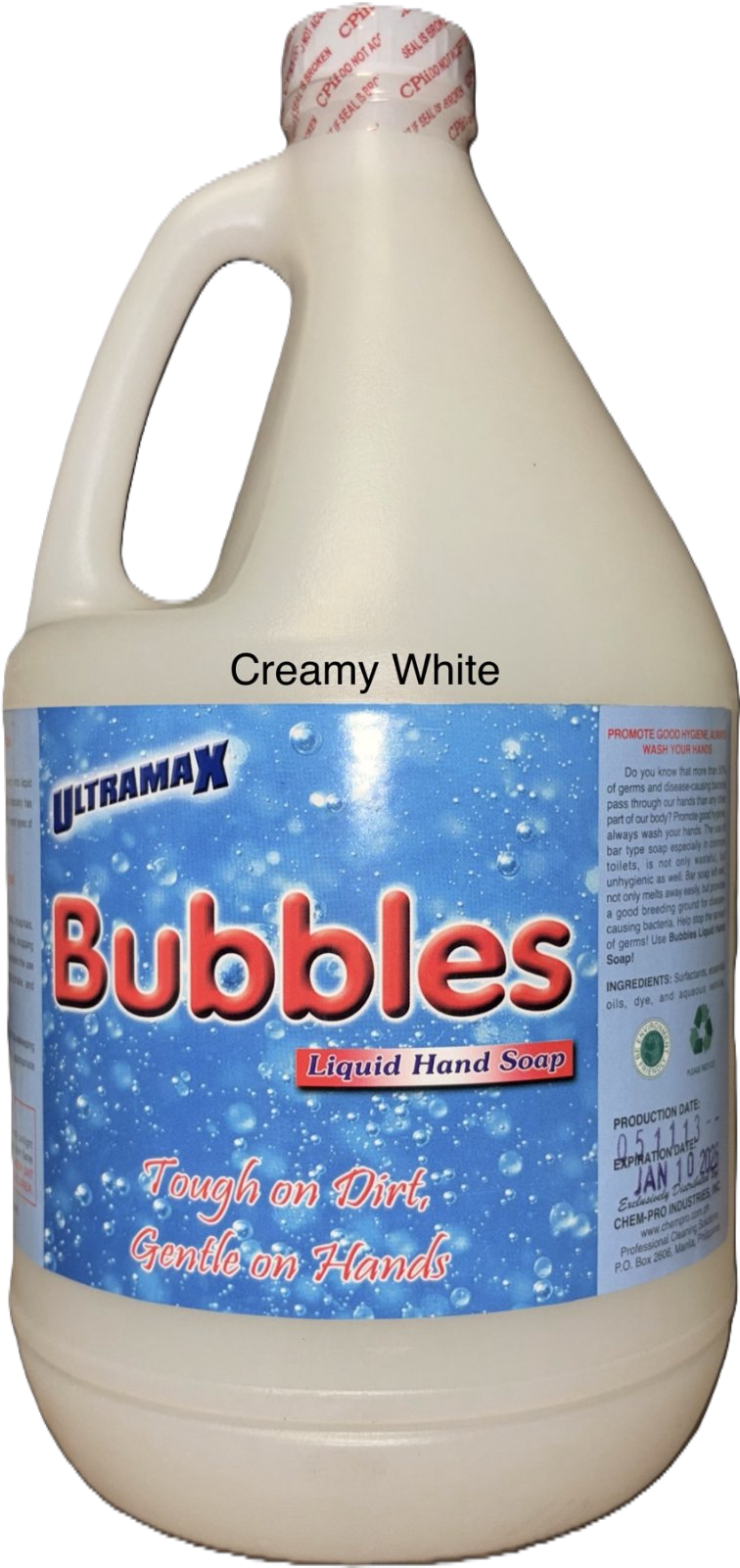Ultramax Bubbles Hand Soap (Creamy White)