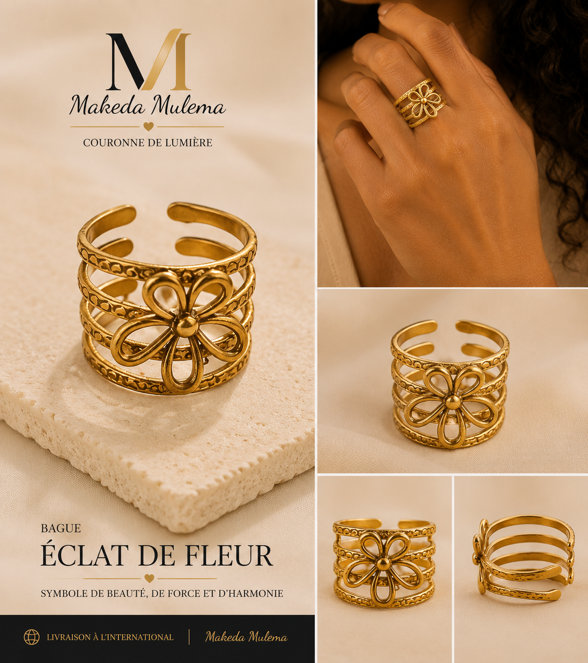 Bague Éclat de Fleur