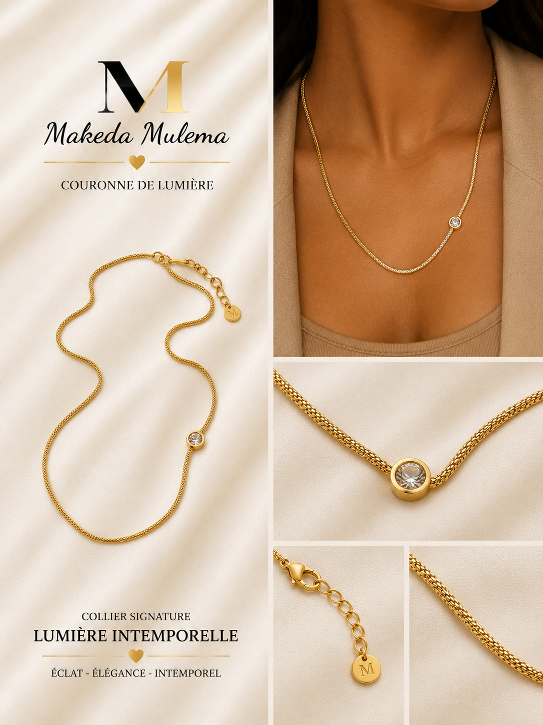 Collier Signature Lumière Pure