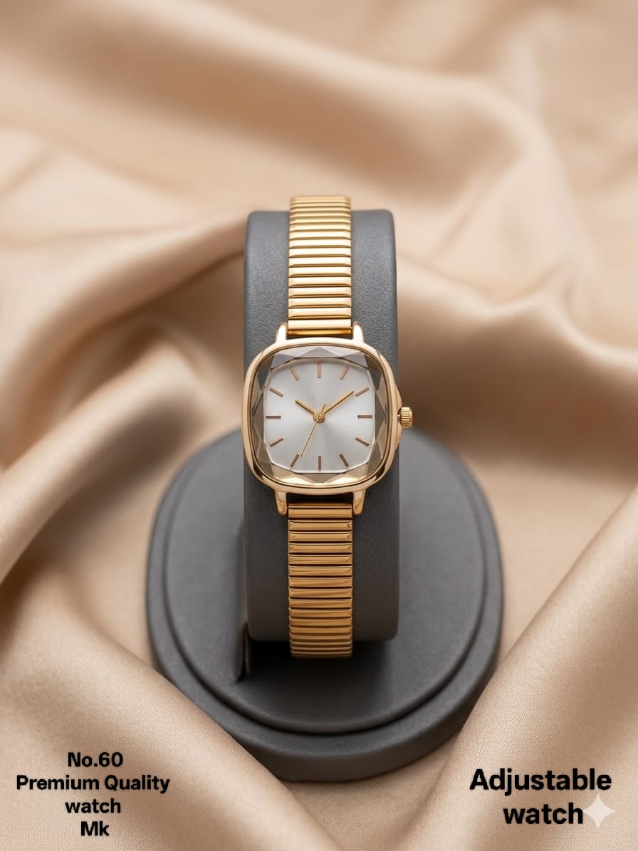 Gold Adjustable Watch