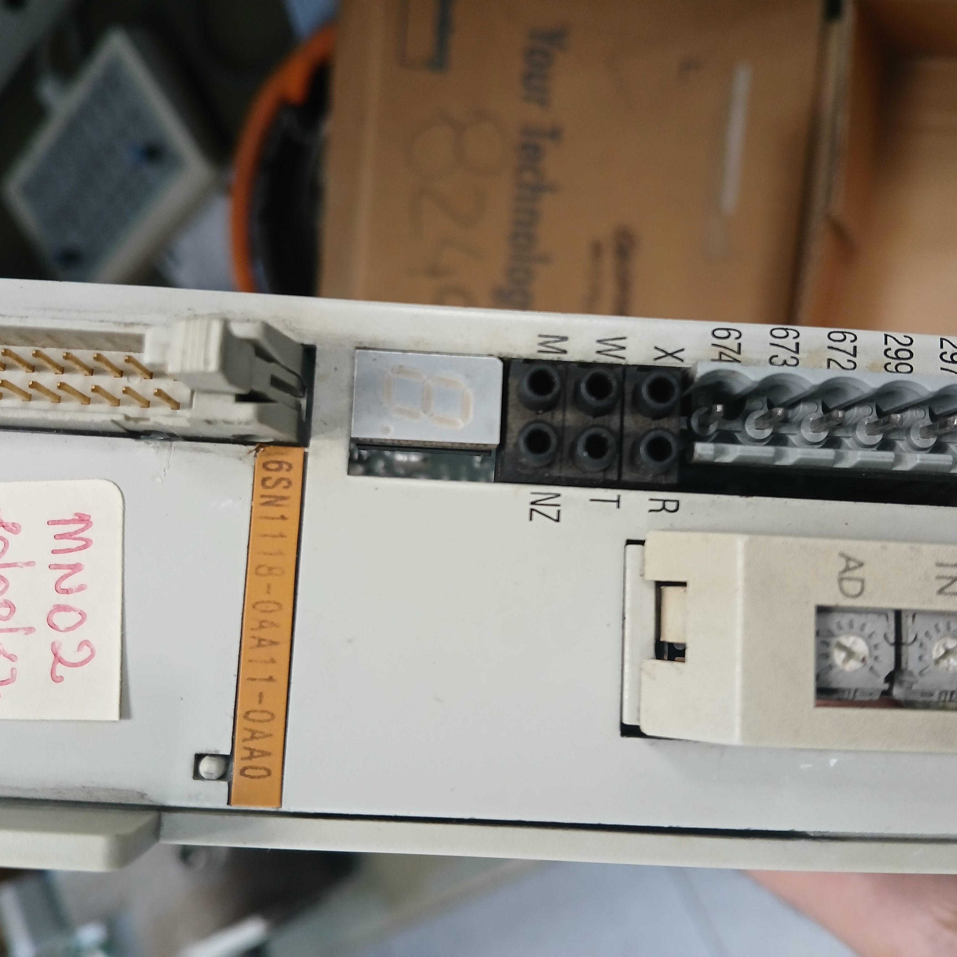 Reguladora Analógica Siemens Simodrive