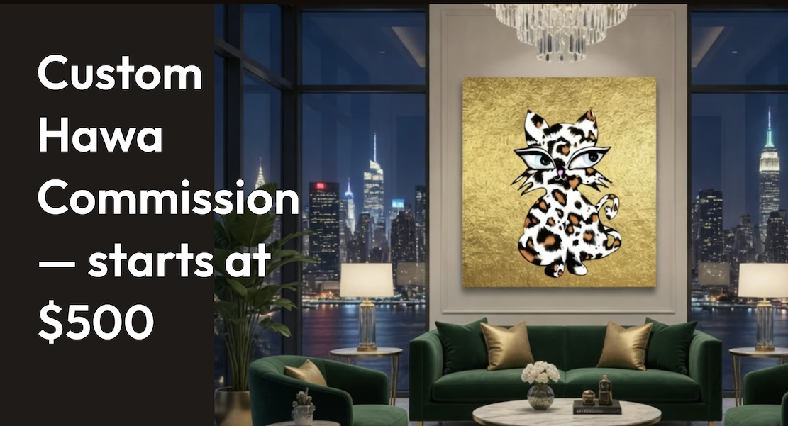 Custom Hawa Art Commission