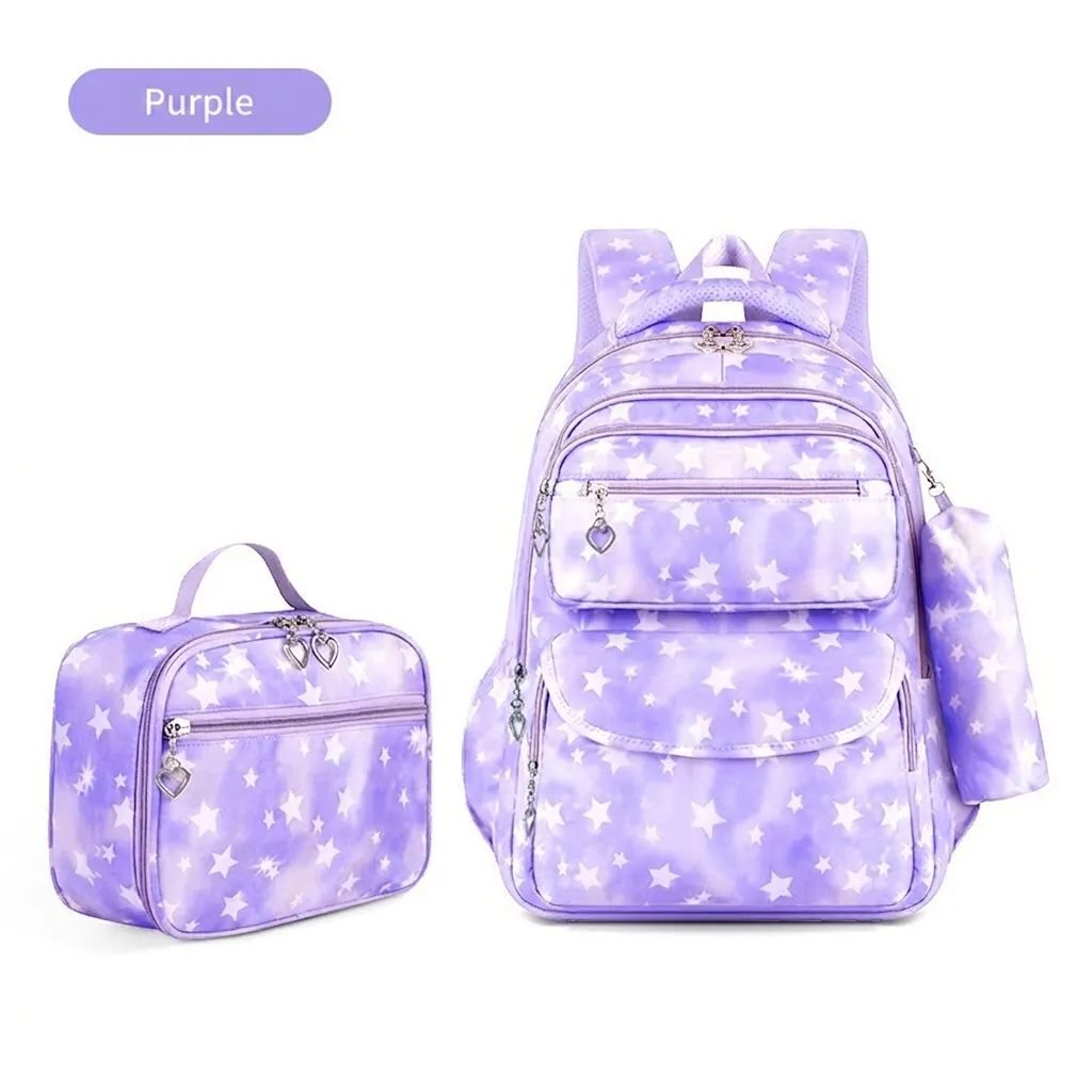 3pc. Over the Stars Backpack Set