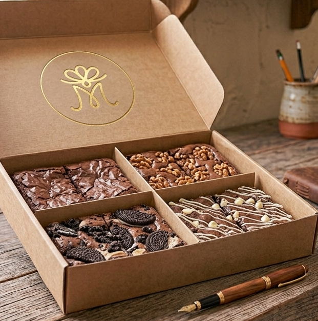 Assorted Gourmet Brownie Gift Box