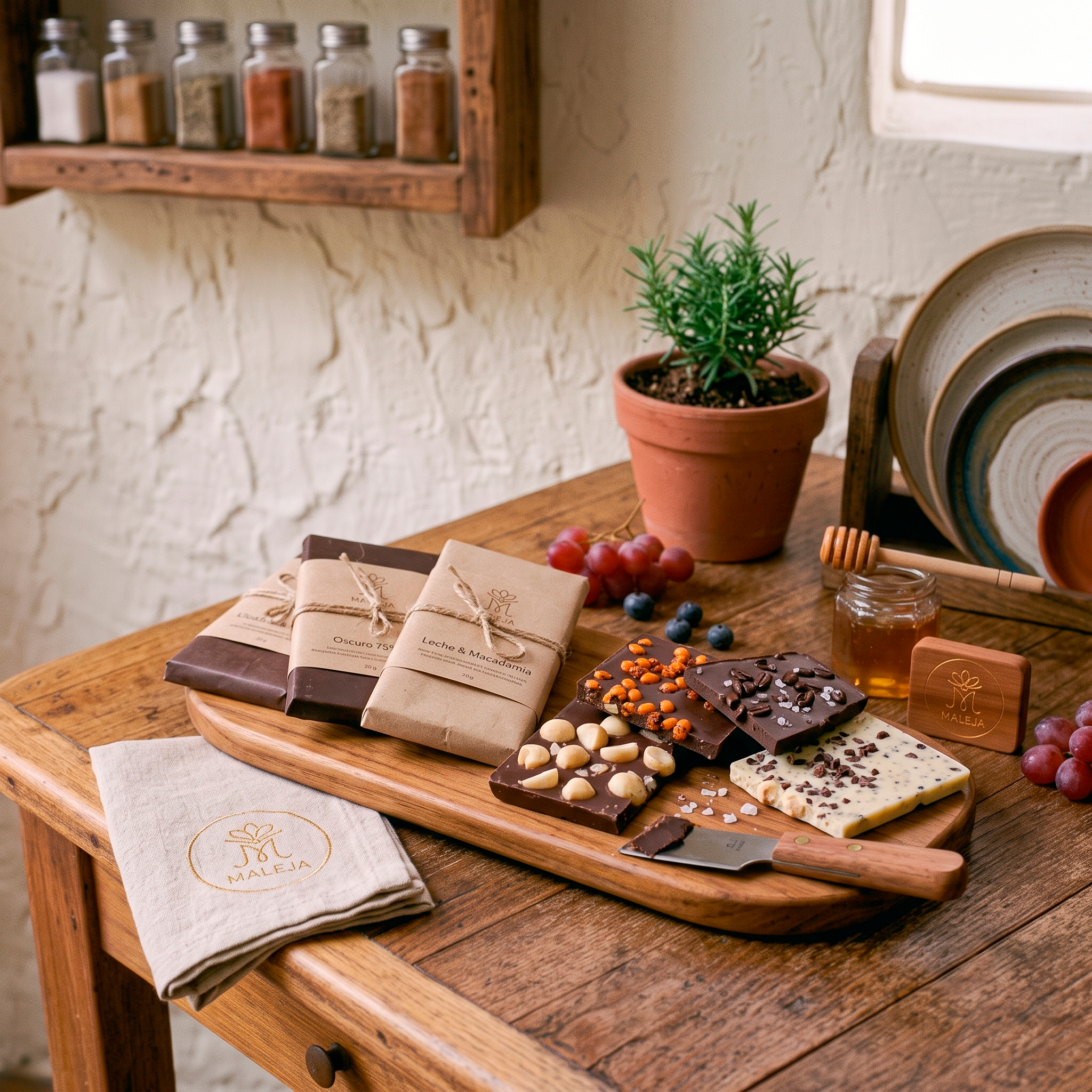 Artisan Chocolate Bar Set