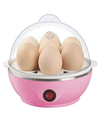7-Egg Capacity Electric Egg Cooker & Poacher | Auto Shut-Off Rapid Boiler and Steamer for Perfect Soft, Medium, Hard Boiled Eggs & Omelettes