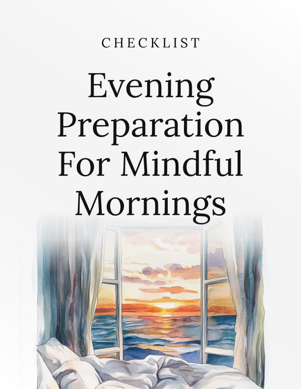 Evening Preparation Checklist