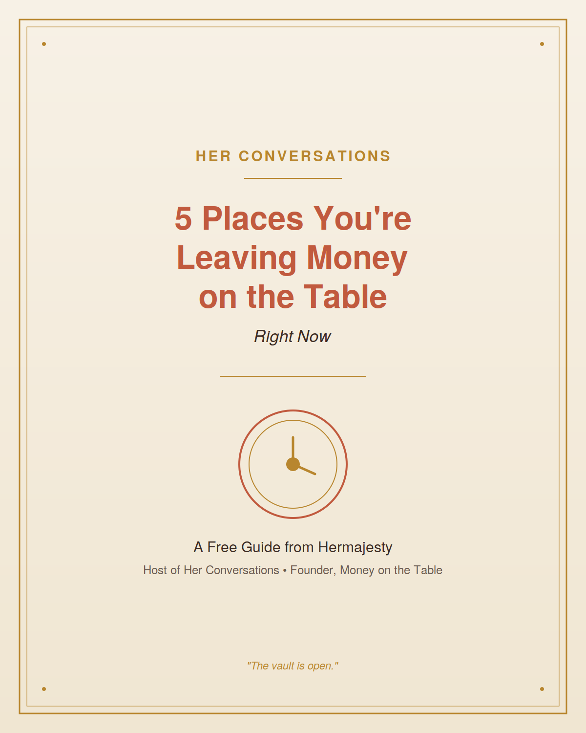 5 Places You're Leaving Money on the Table Right Now