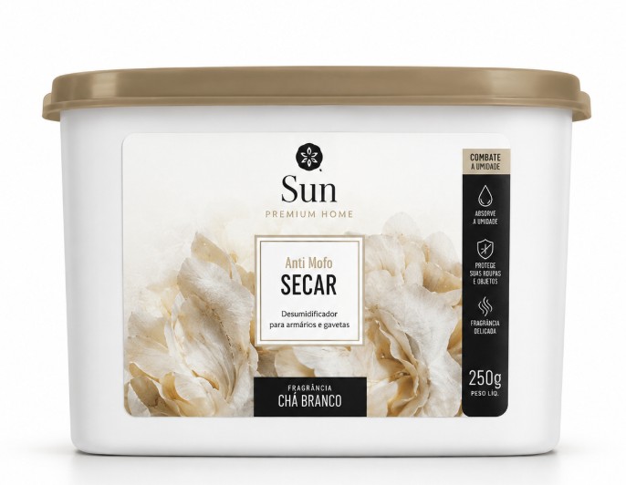 Desumidificador Anti Mofo Secar Chá Branco