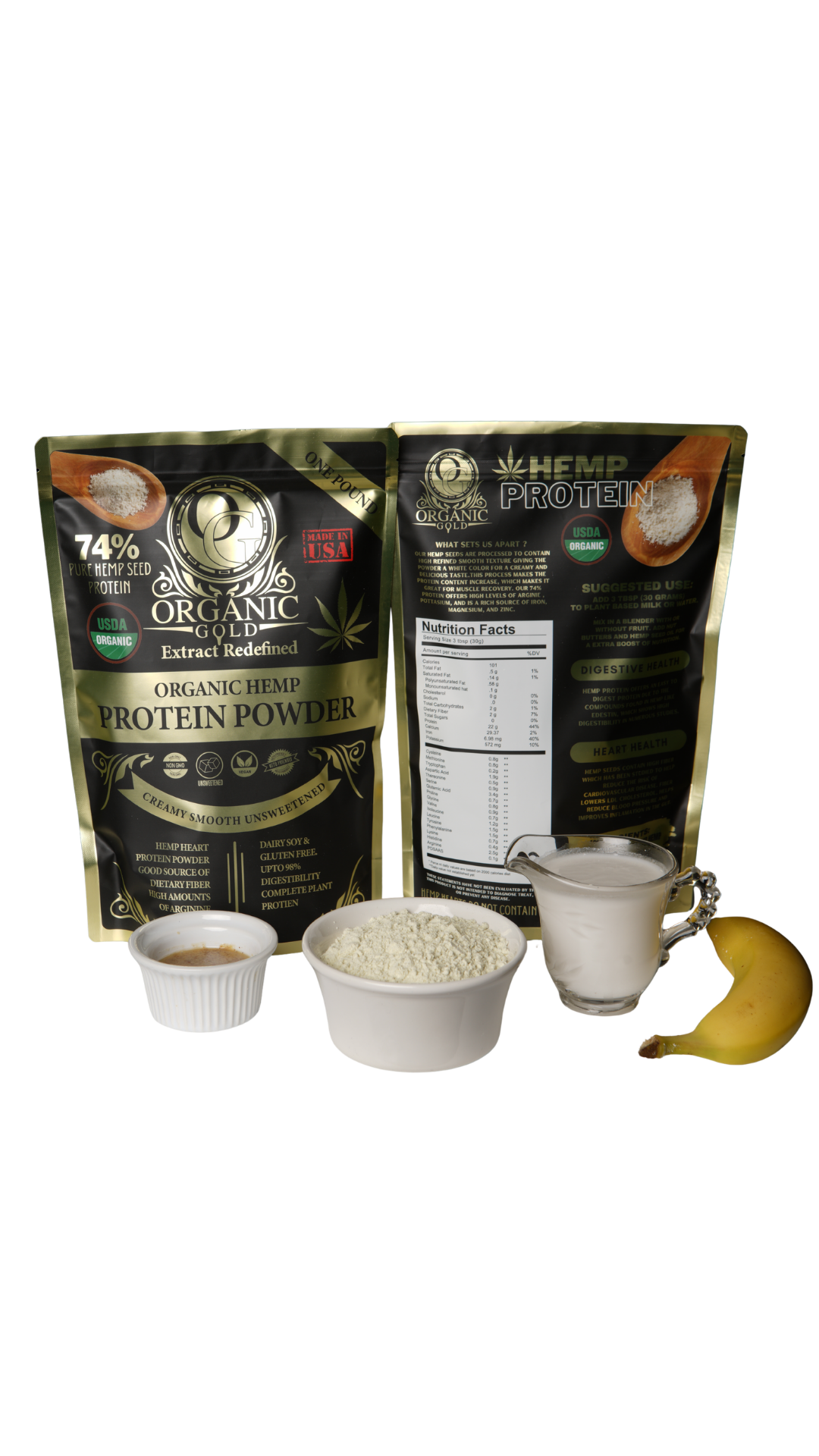 Organic Hemp Protein Powder