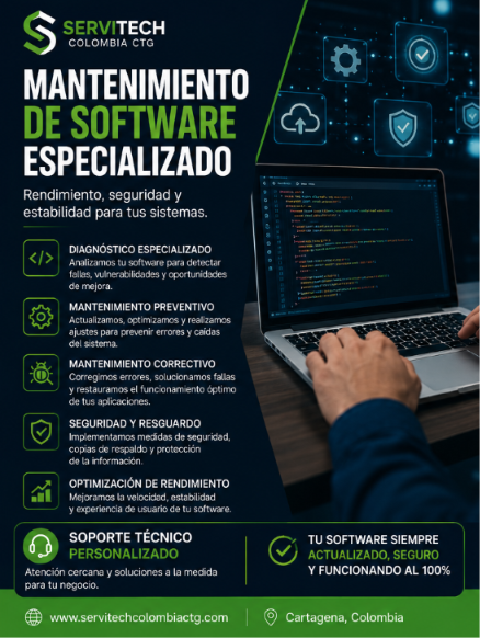 💻 Mantenimiento de Software Especializado
