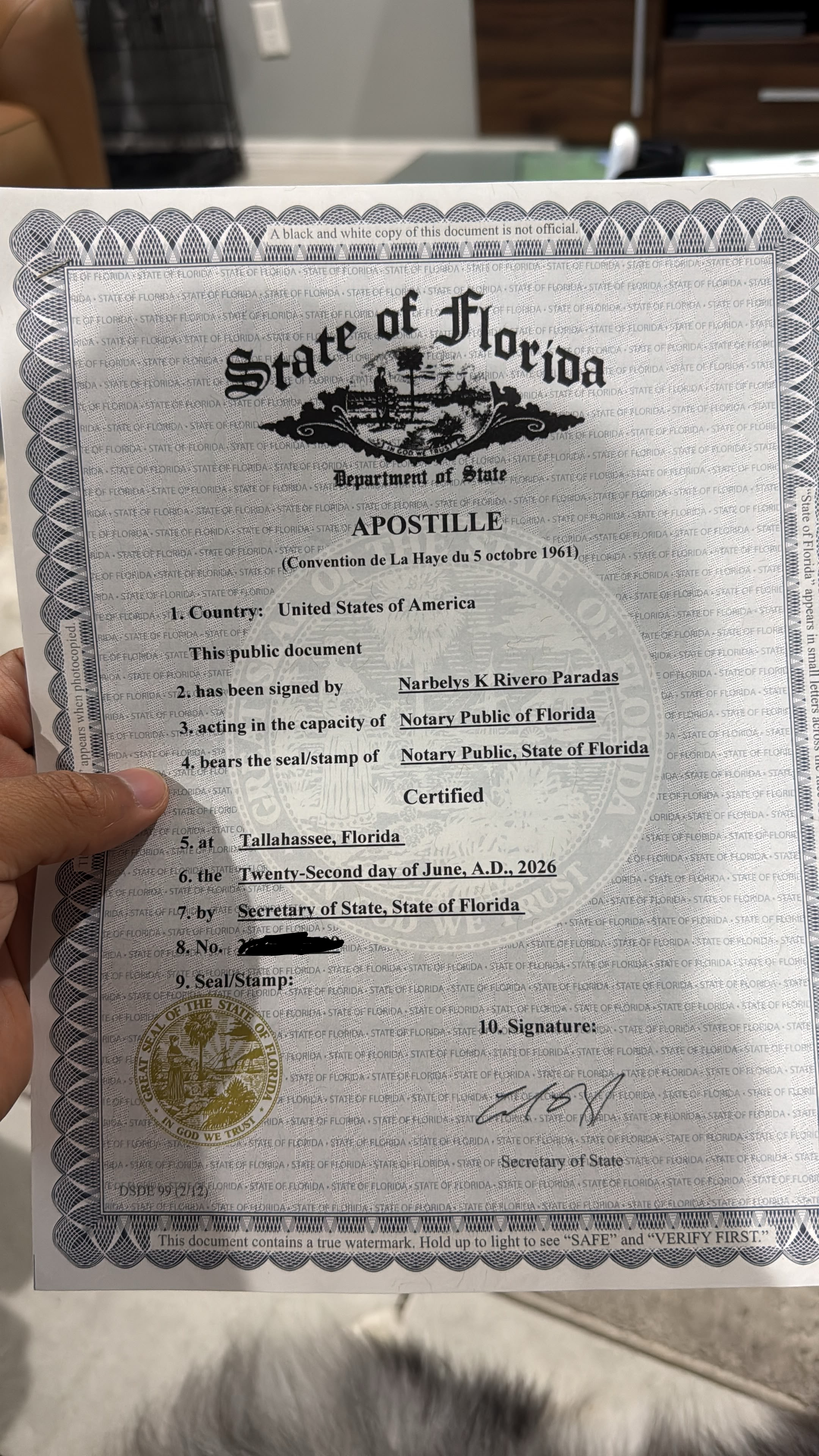 Florida Apostille Services
