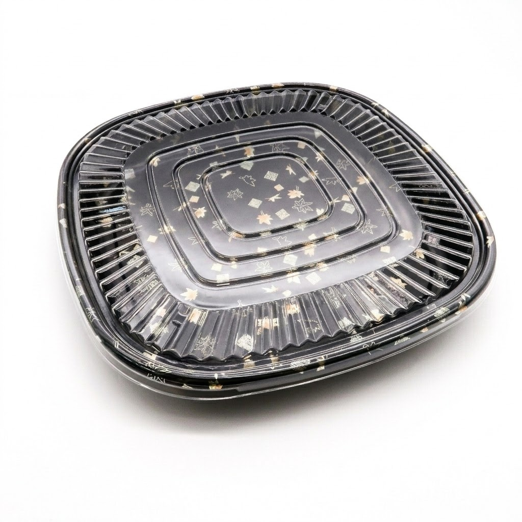 Plasttasfa med lock