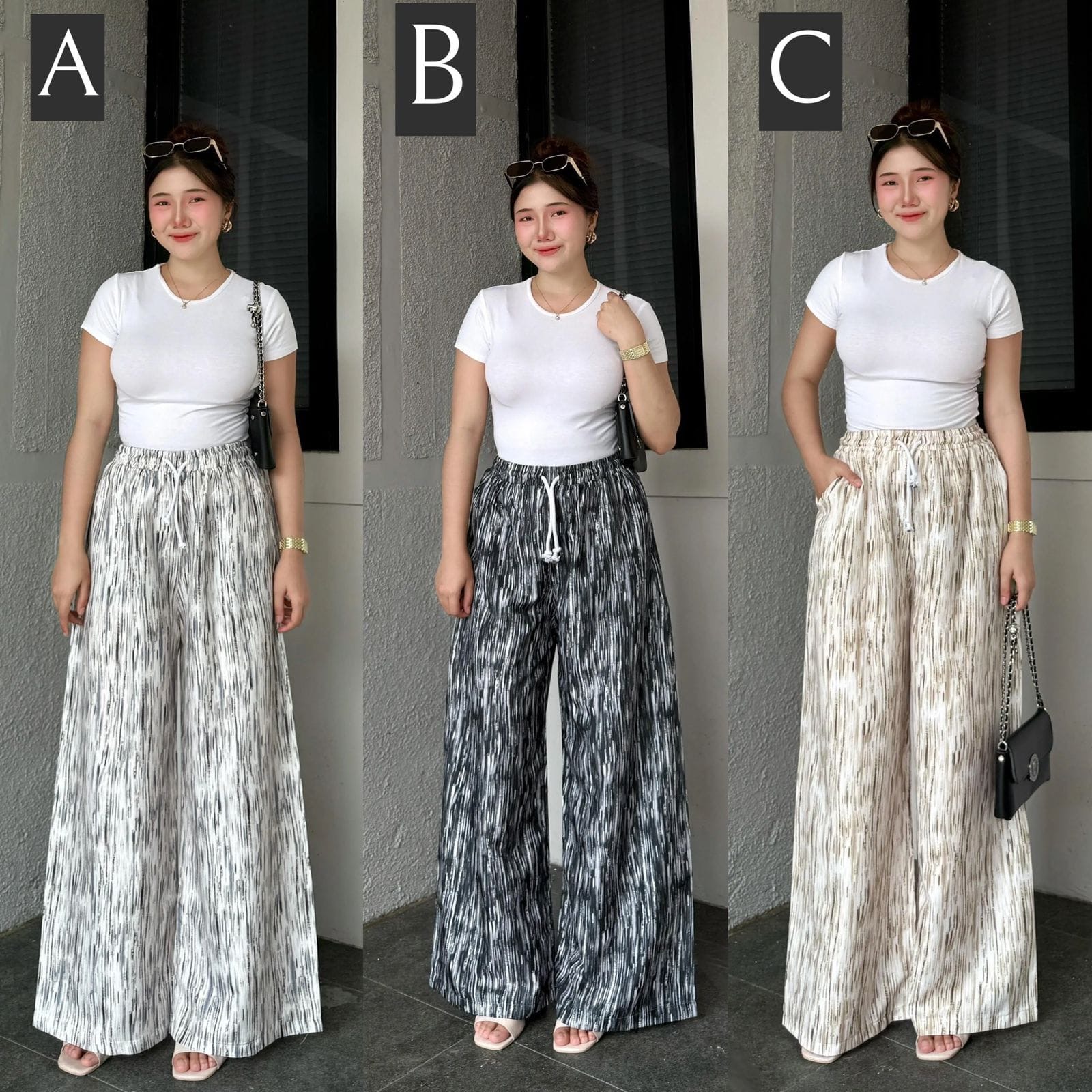 Women's High-Waist Wide Leg Palazzo Pants