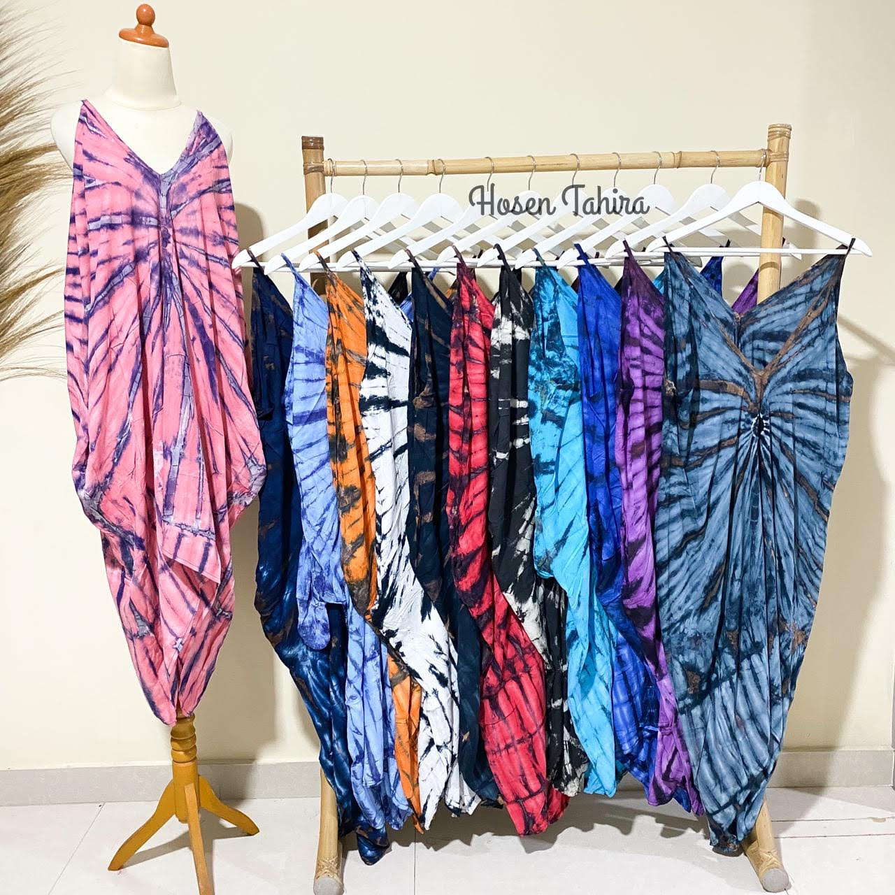 Tie-Dye Kaftan Dresses