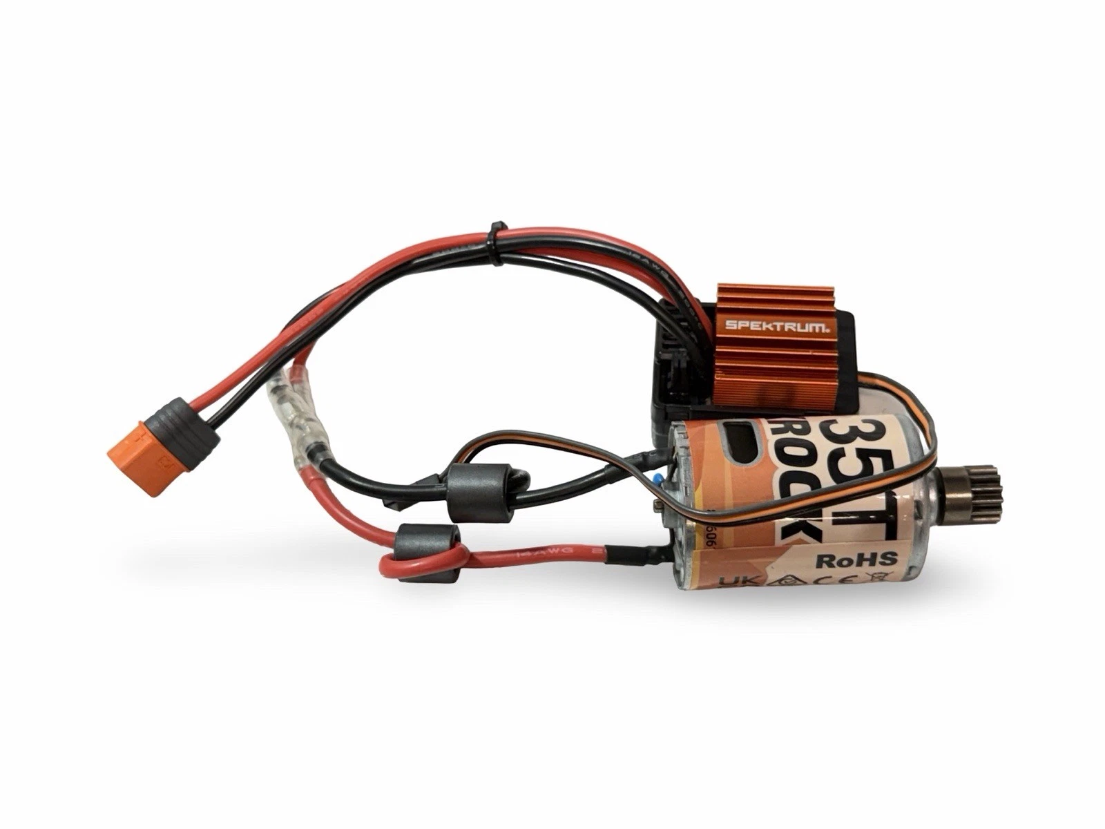 New Axial SCX10 Rc Rock Crawler Slickrock 35T Brushed Motor & Spektrum 40A ESC