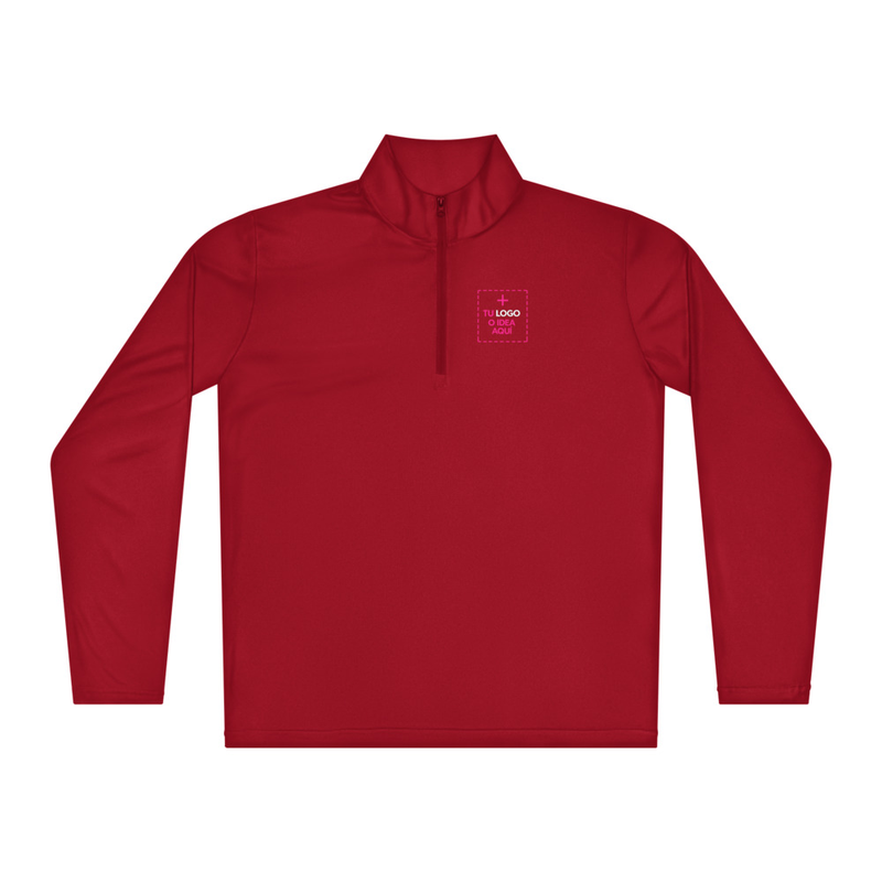 Lightweight quarter-zip pullover