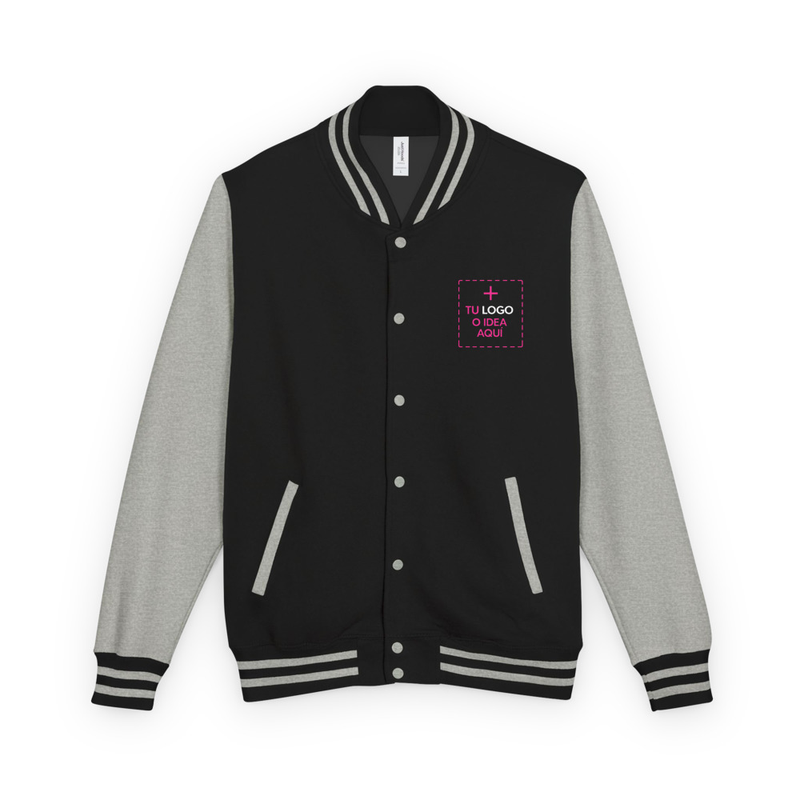 Heavyweight letterman jacket