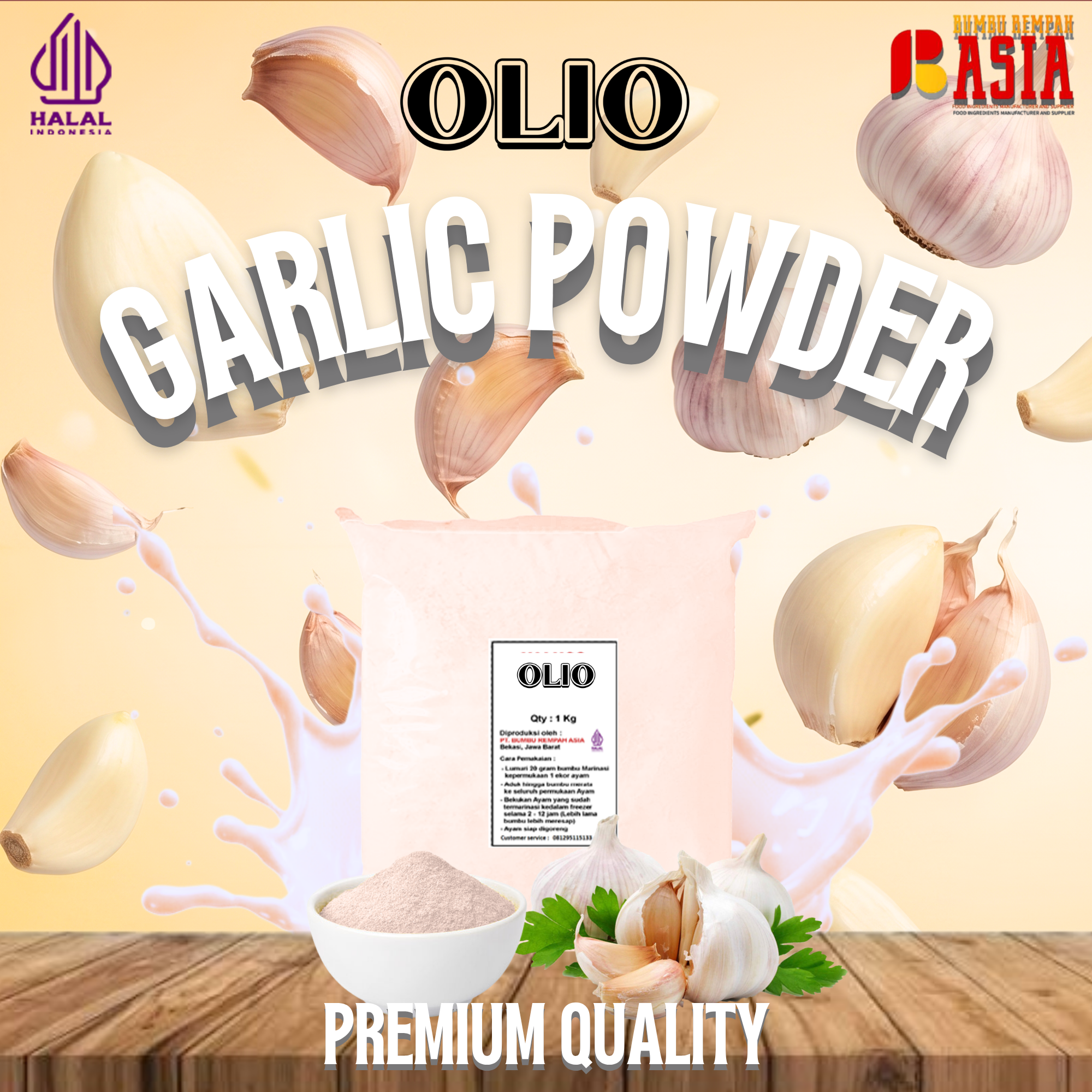 Olio Garlic Powder 1kg