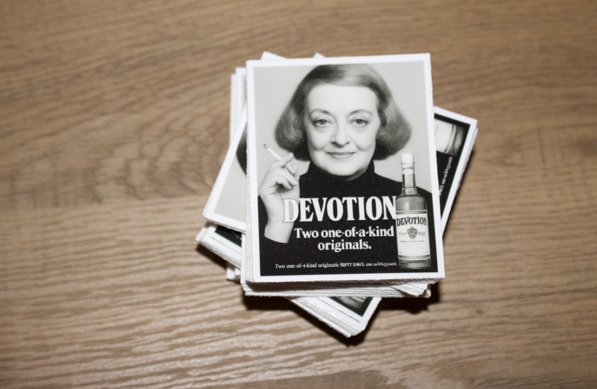 Square Devotion Sticker