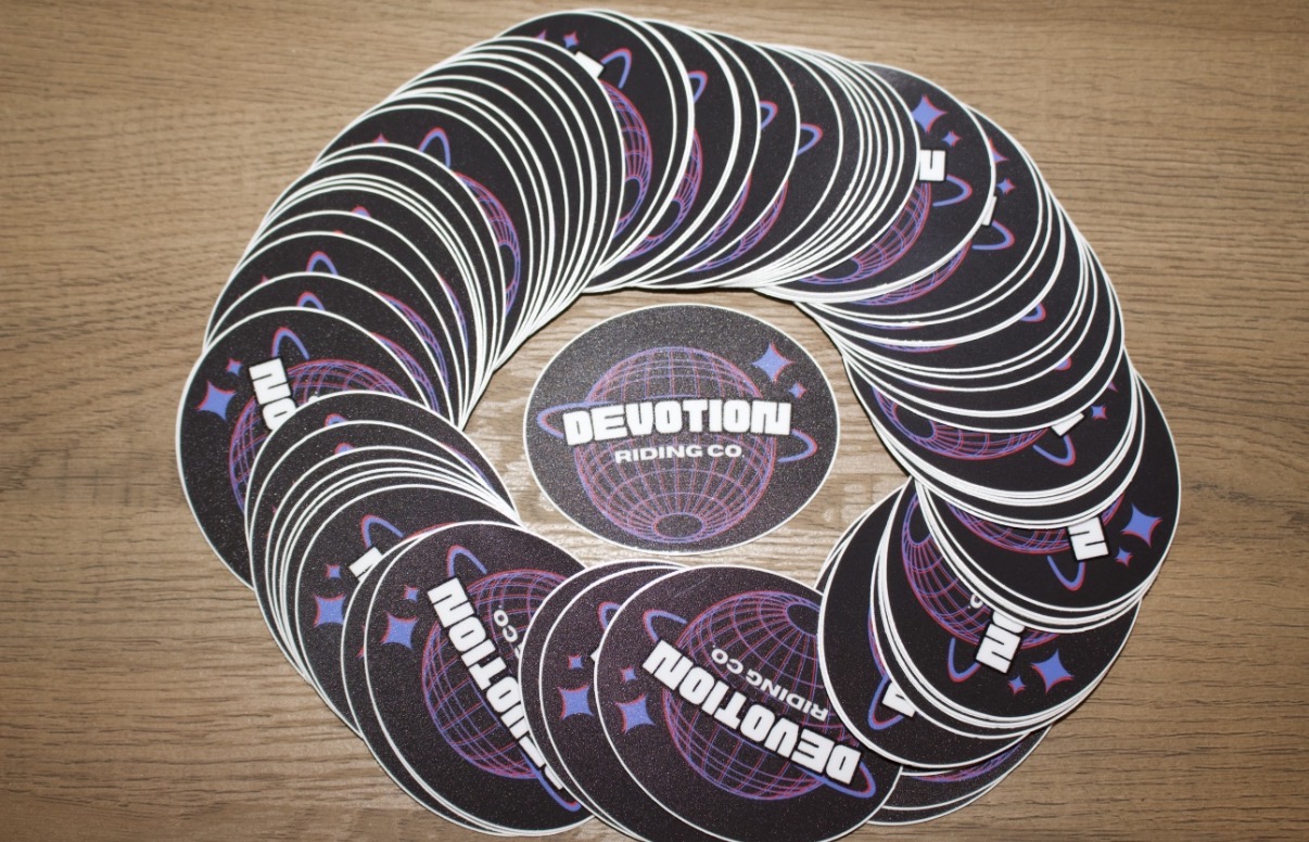 Devotion World Sticker