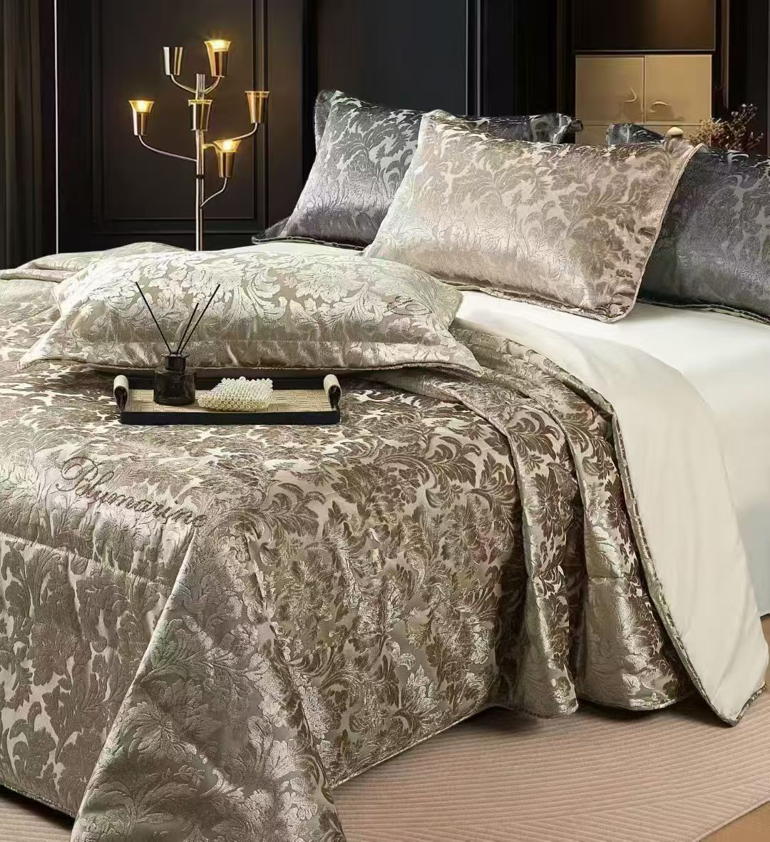  Blumarine velvet yataq dəsti lüksü evinizdə hiss edin