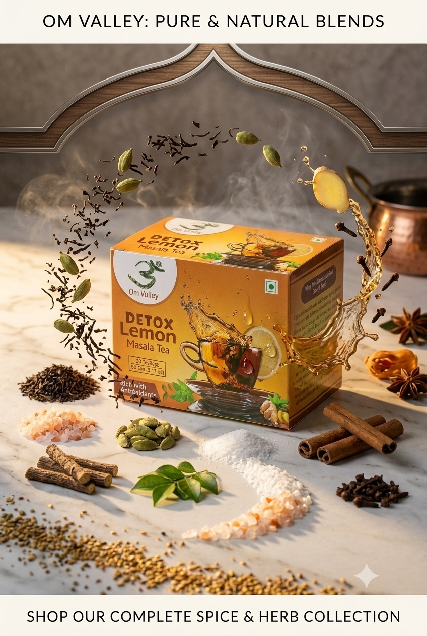 Om Valley Detox Lemon Masala Tea