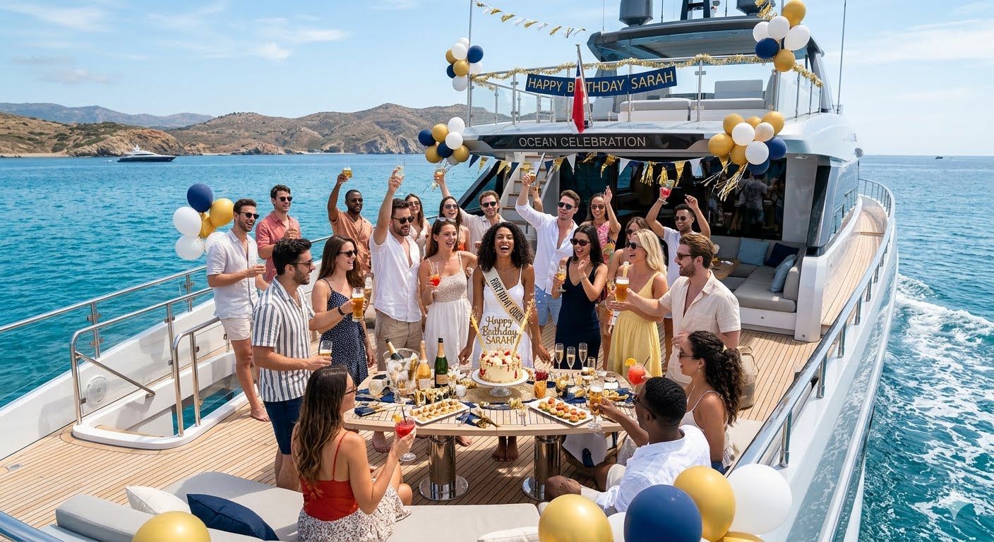 Birthday Yacht Party