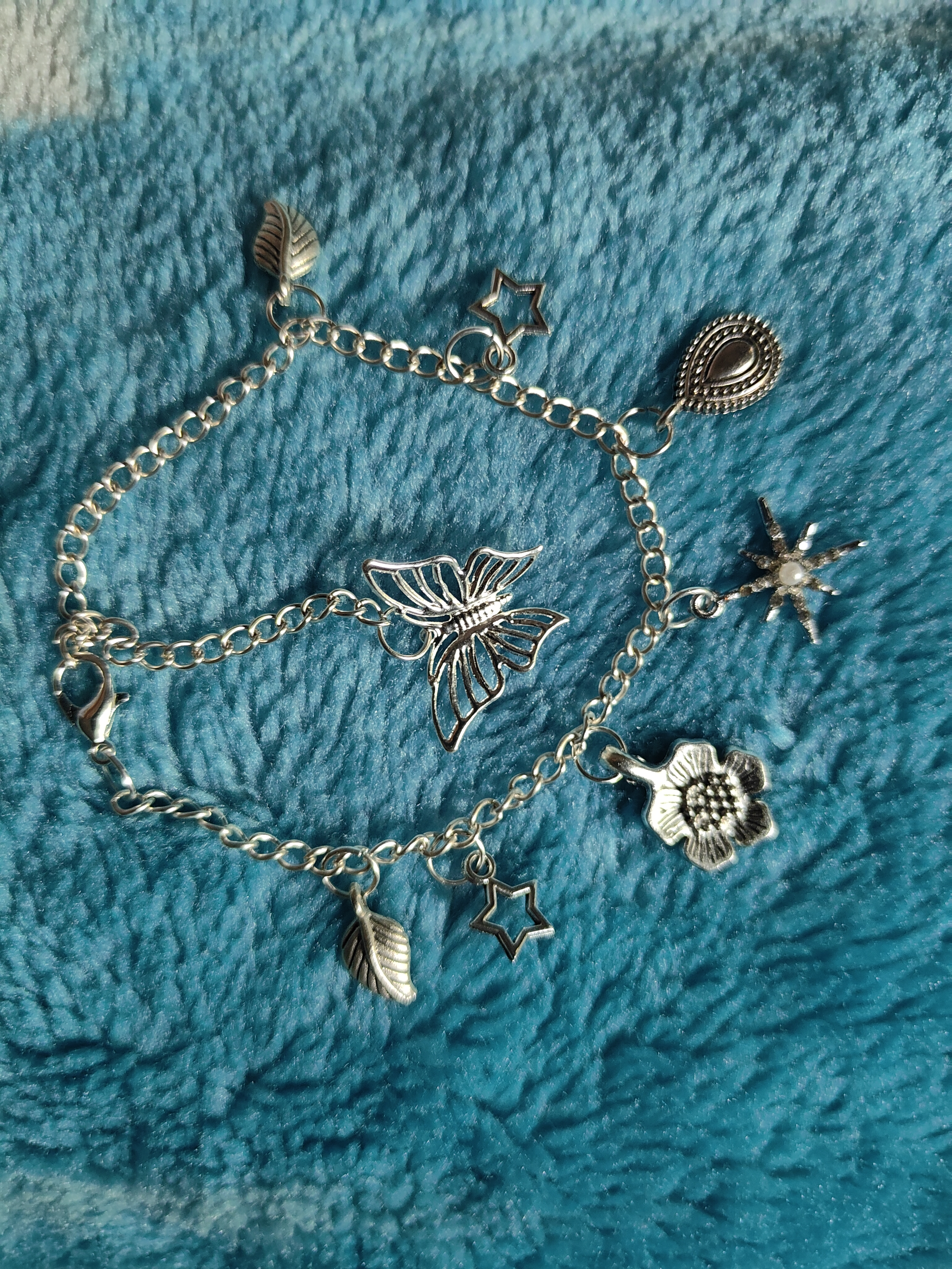 Silver Charm Bracelet