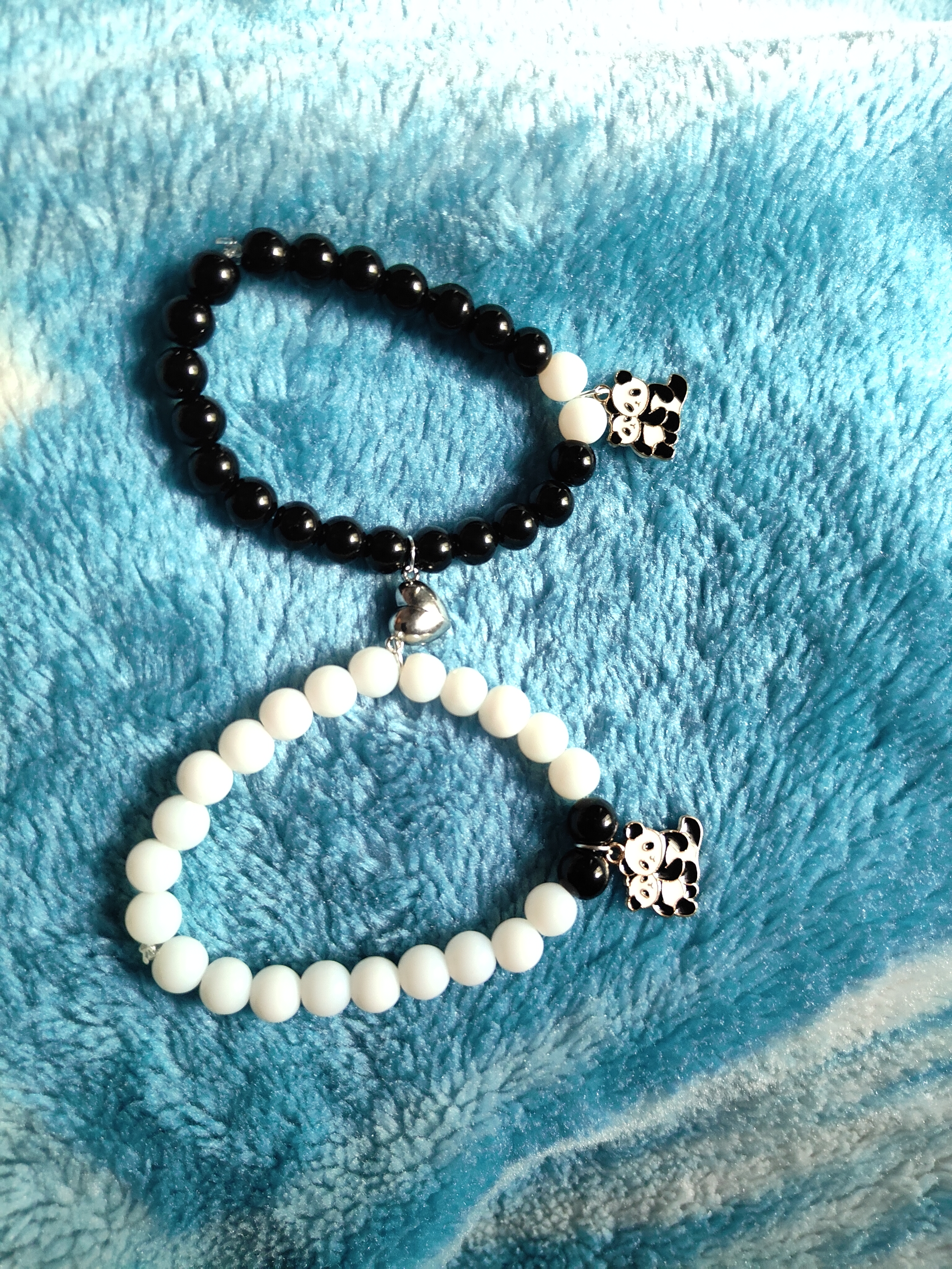 Yin Yang Beaded Bracelet Set