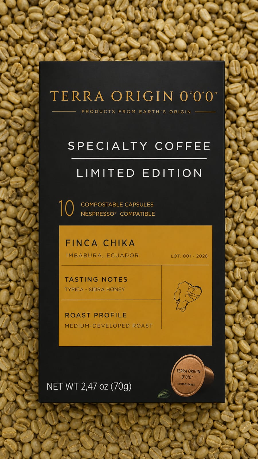 Terra Origin Specialty Coffee Capsules
