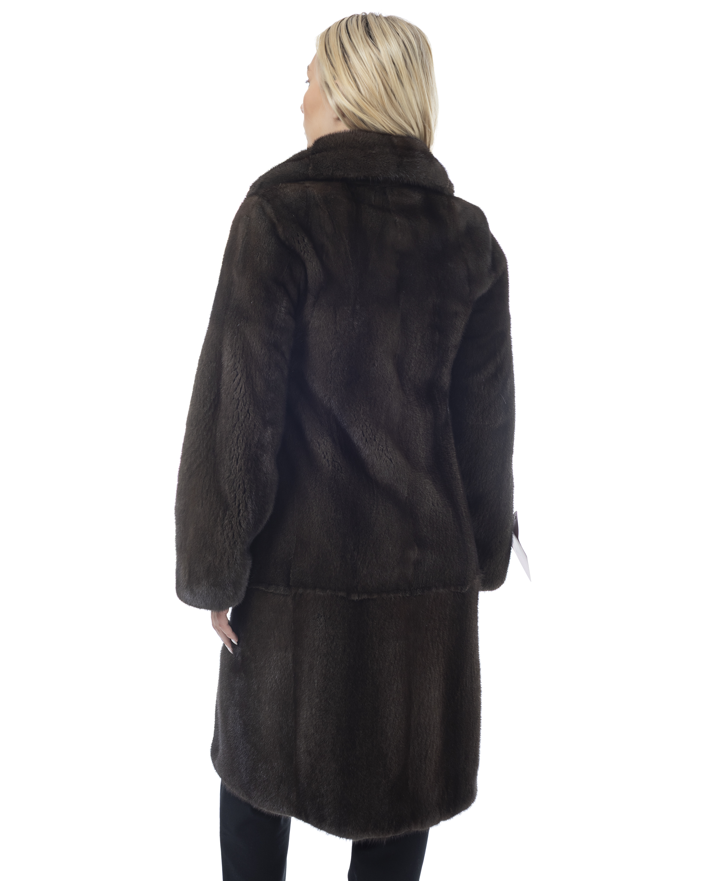 Mink Dark Coffee Colour
