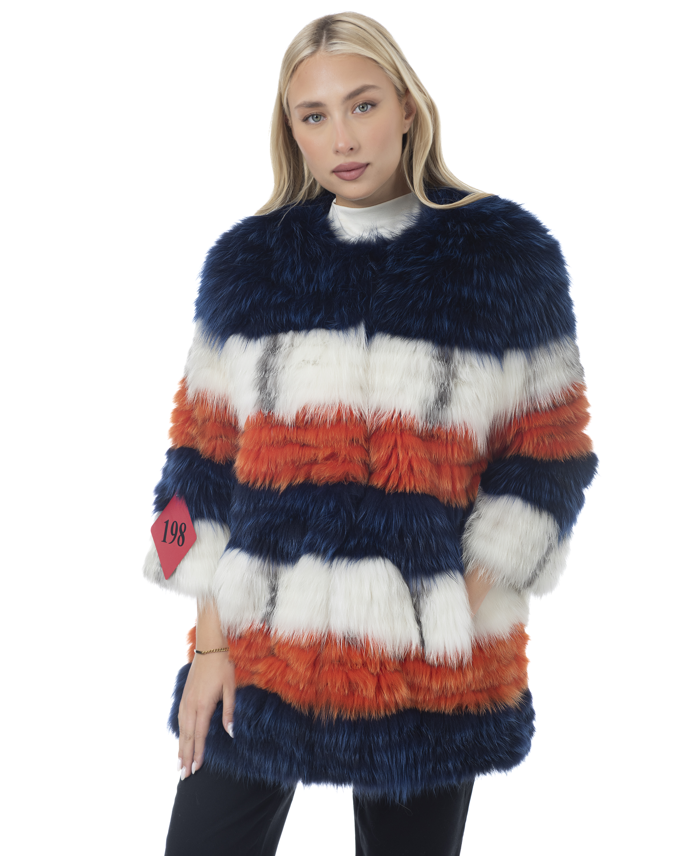 Fox Trikolor Canadian Real Fur