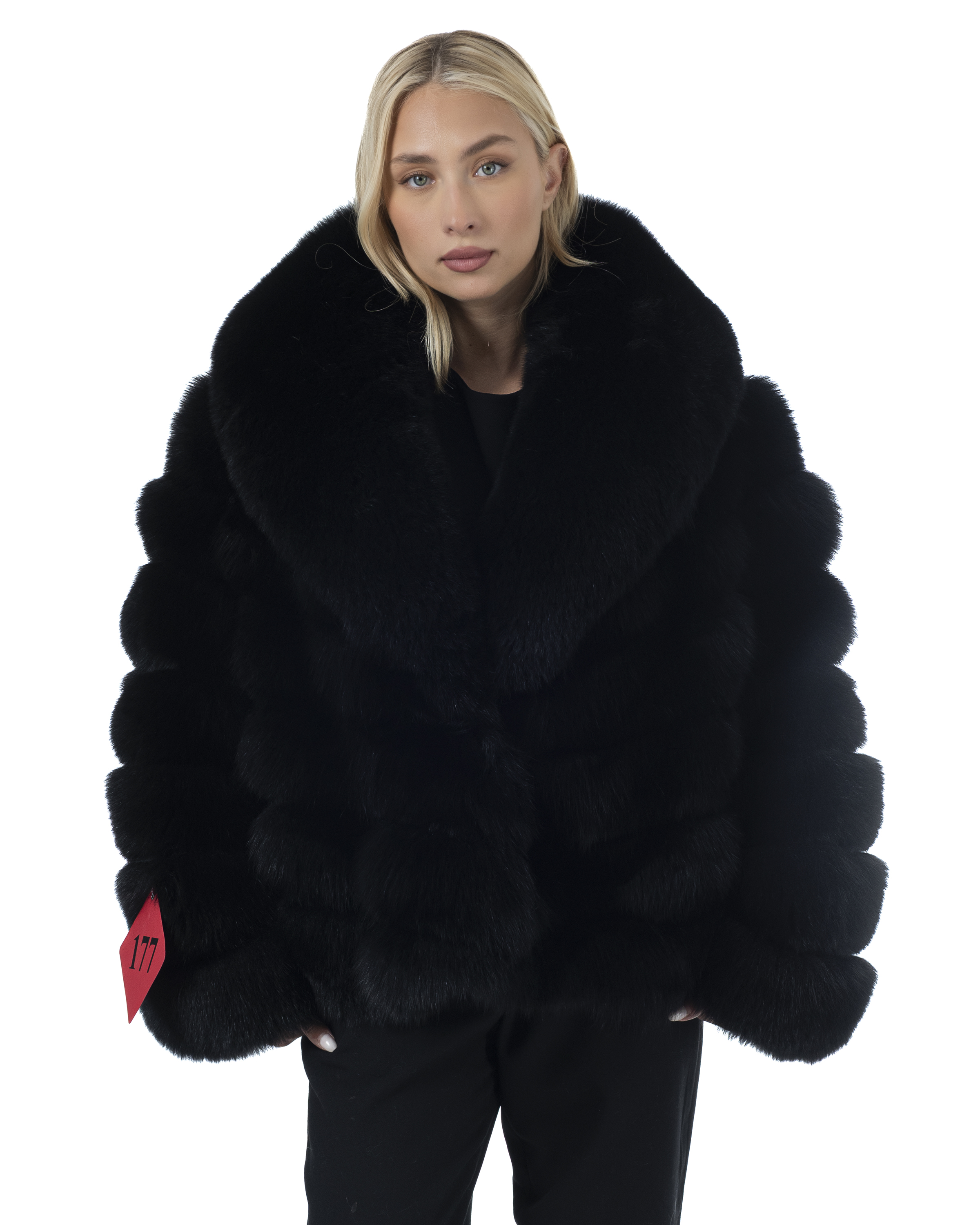 Black Fox Real Canadian Fur
