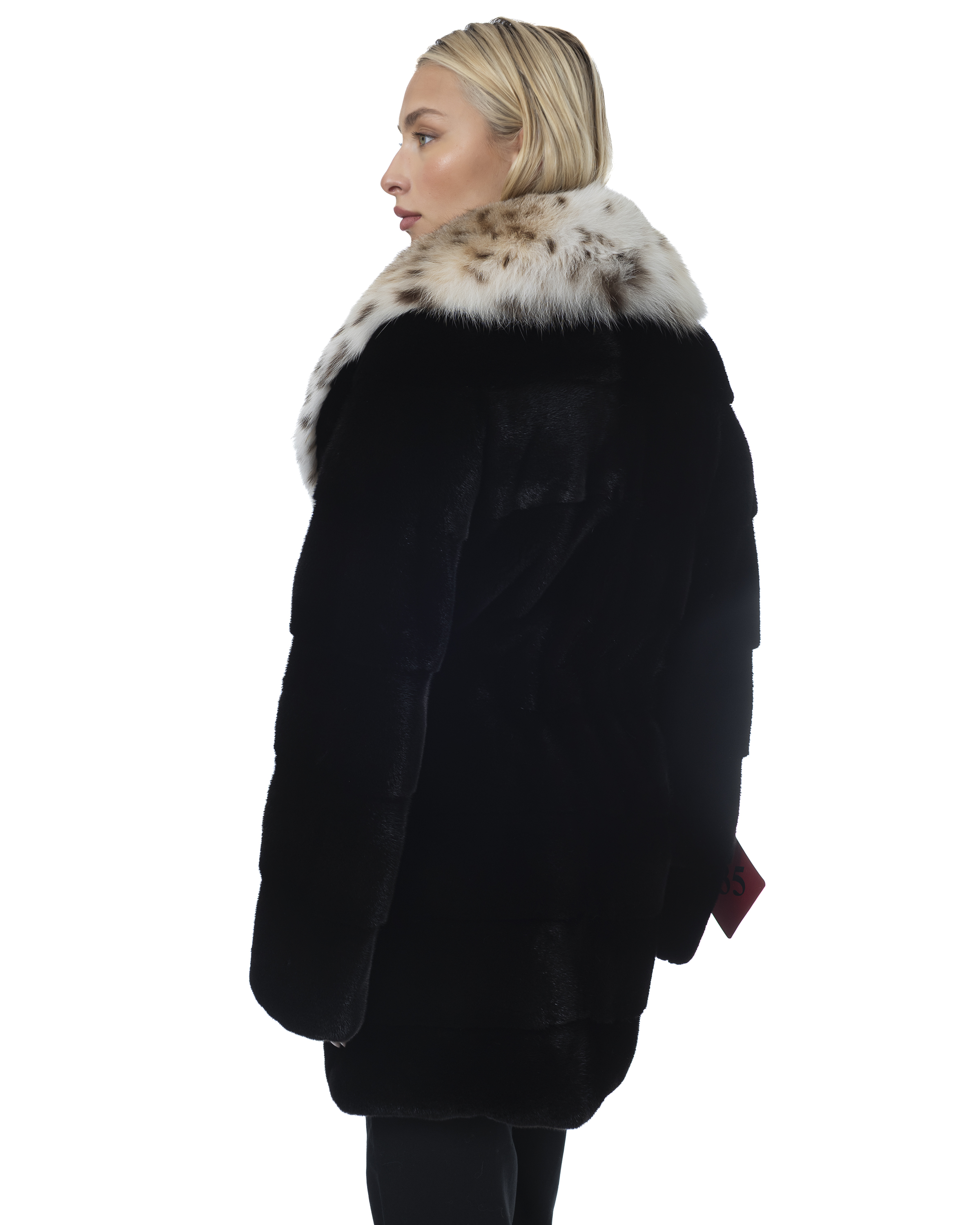 Vizon Blackglama with Cat Lynx Hood