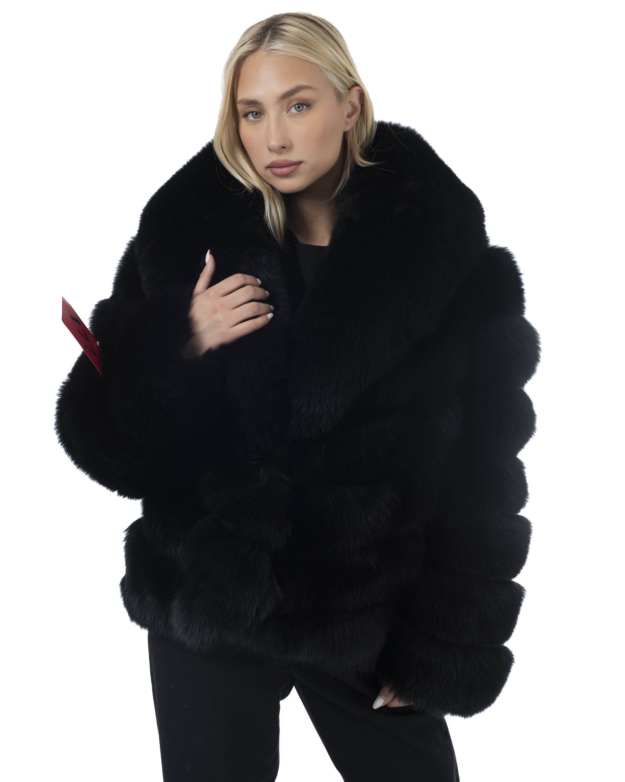 Black Fox Real Canadian Fur
