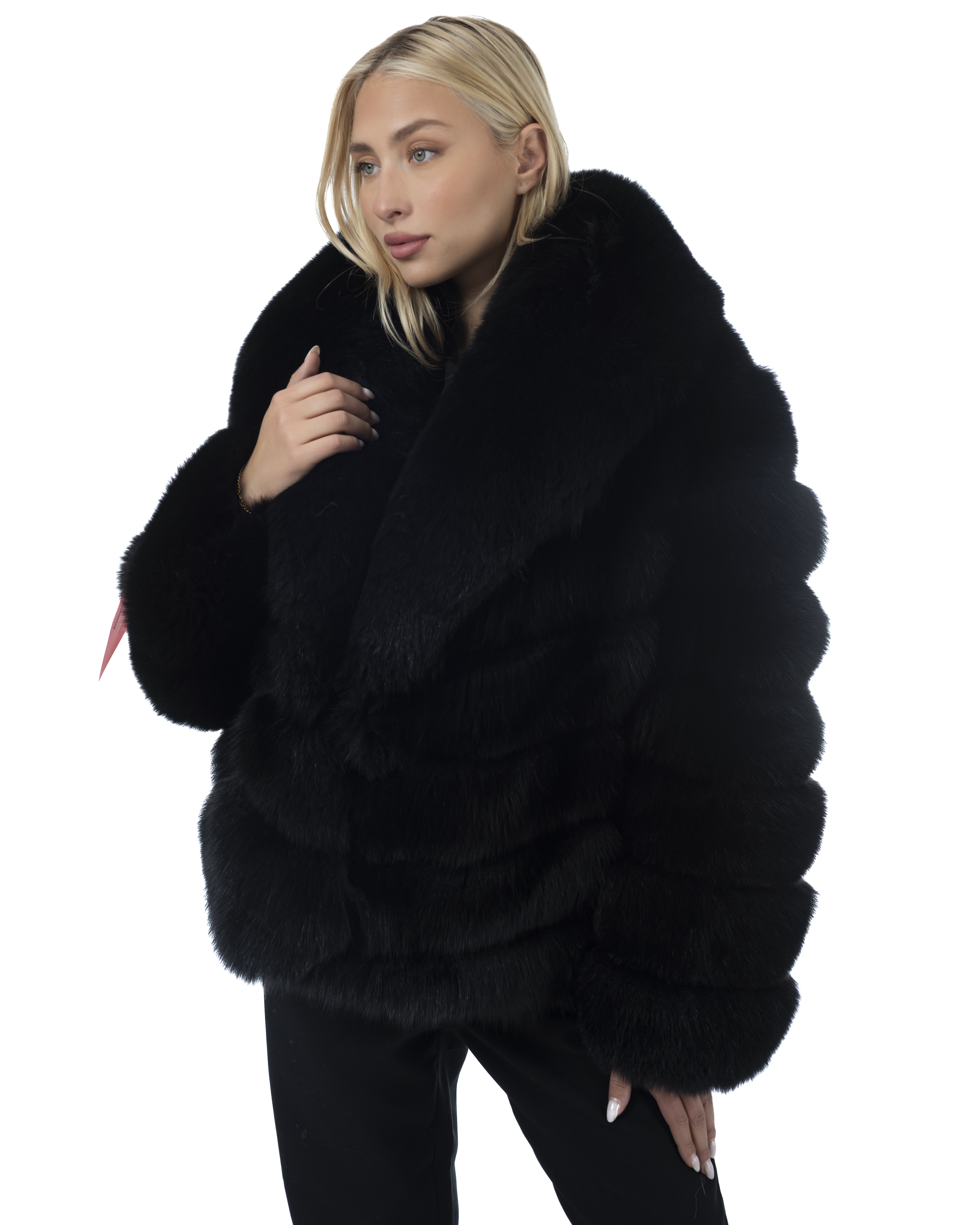 Black Fox Real Canadian Fur